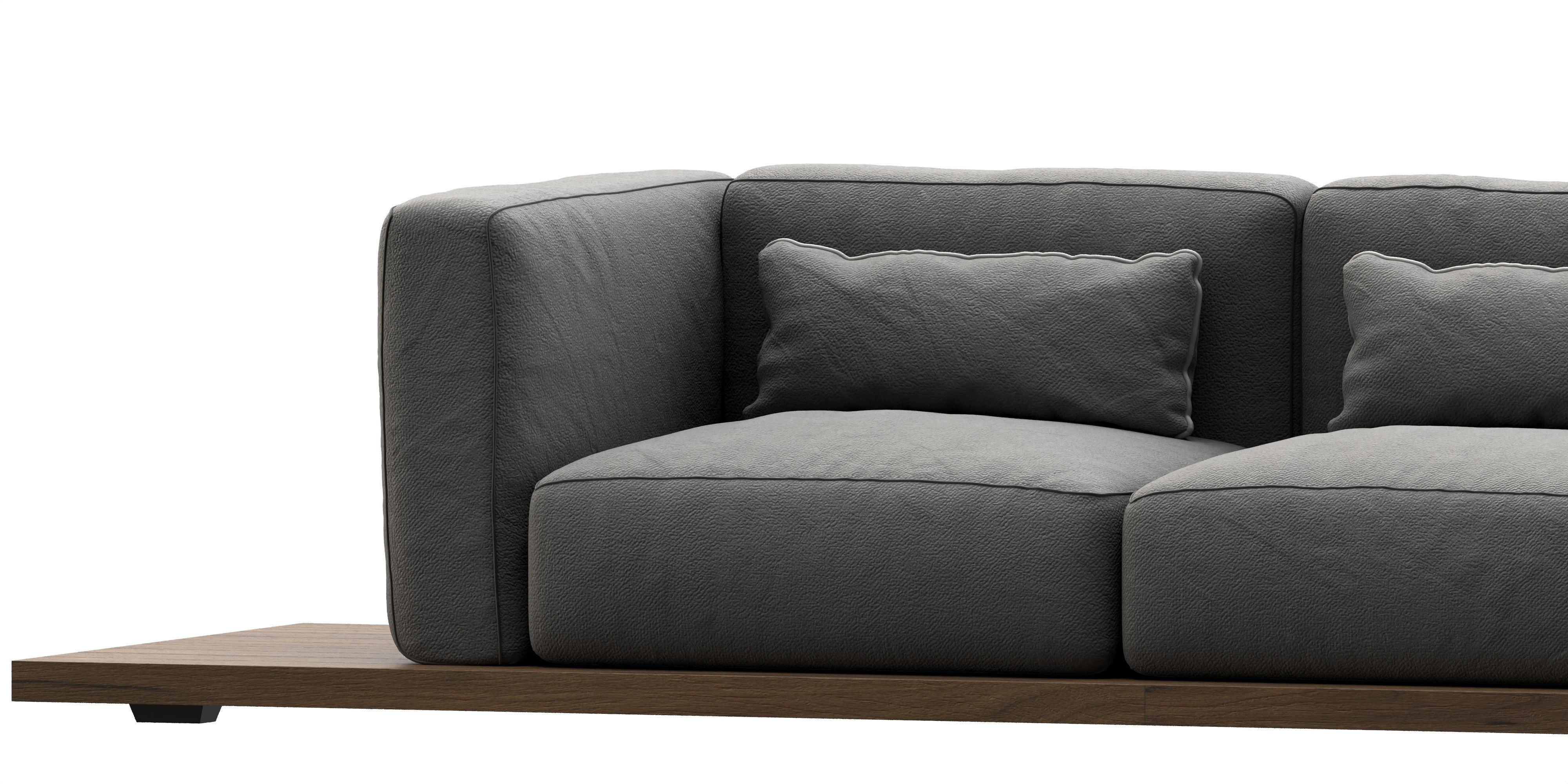Montauk Sofa 3D model_3