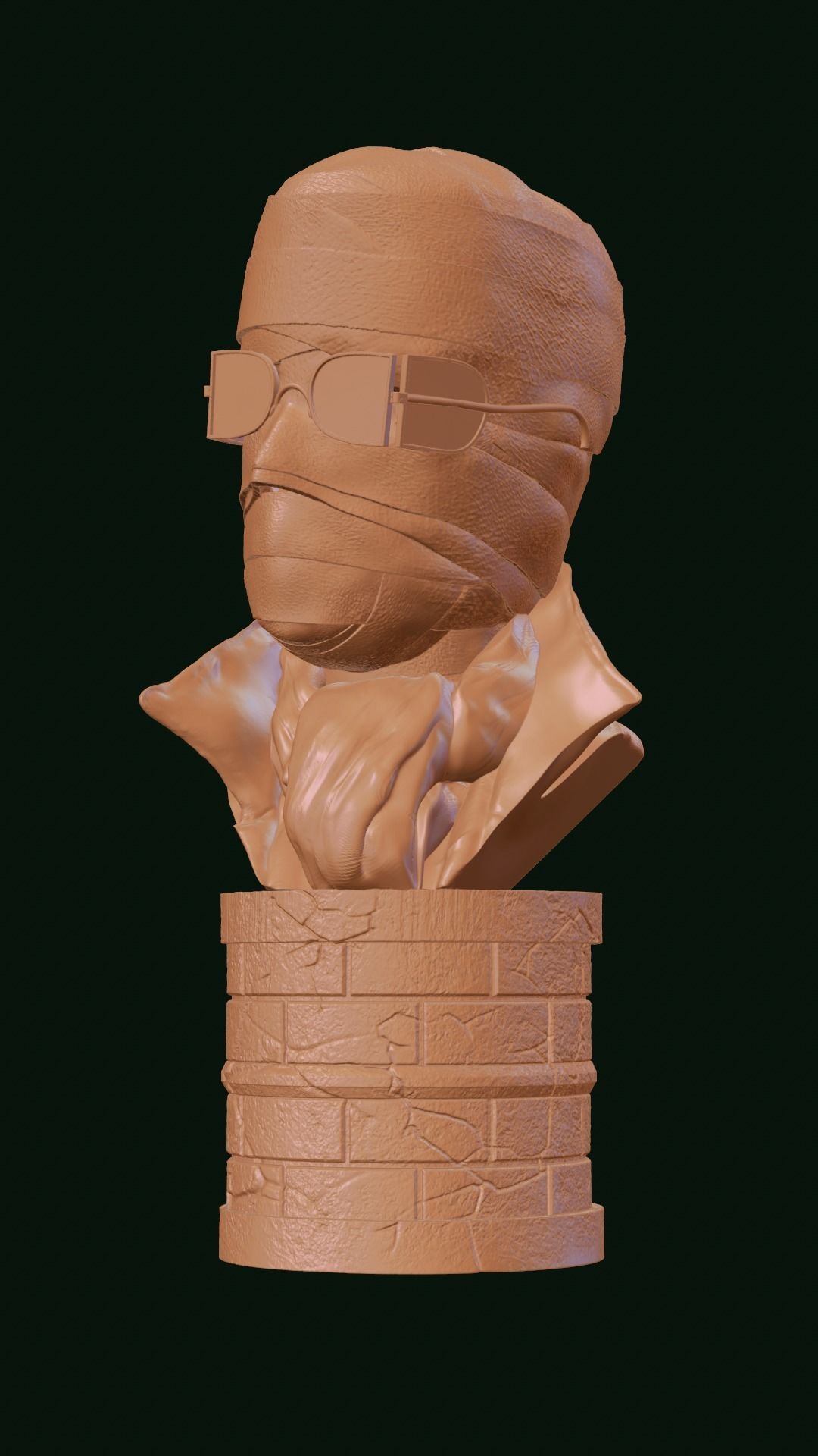 The Invisible Man - 3D print model 3D print model_4