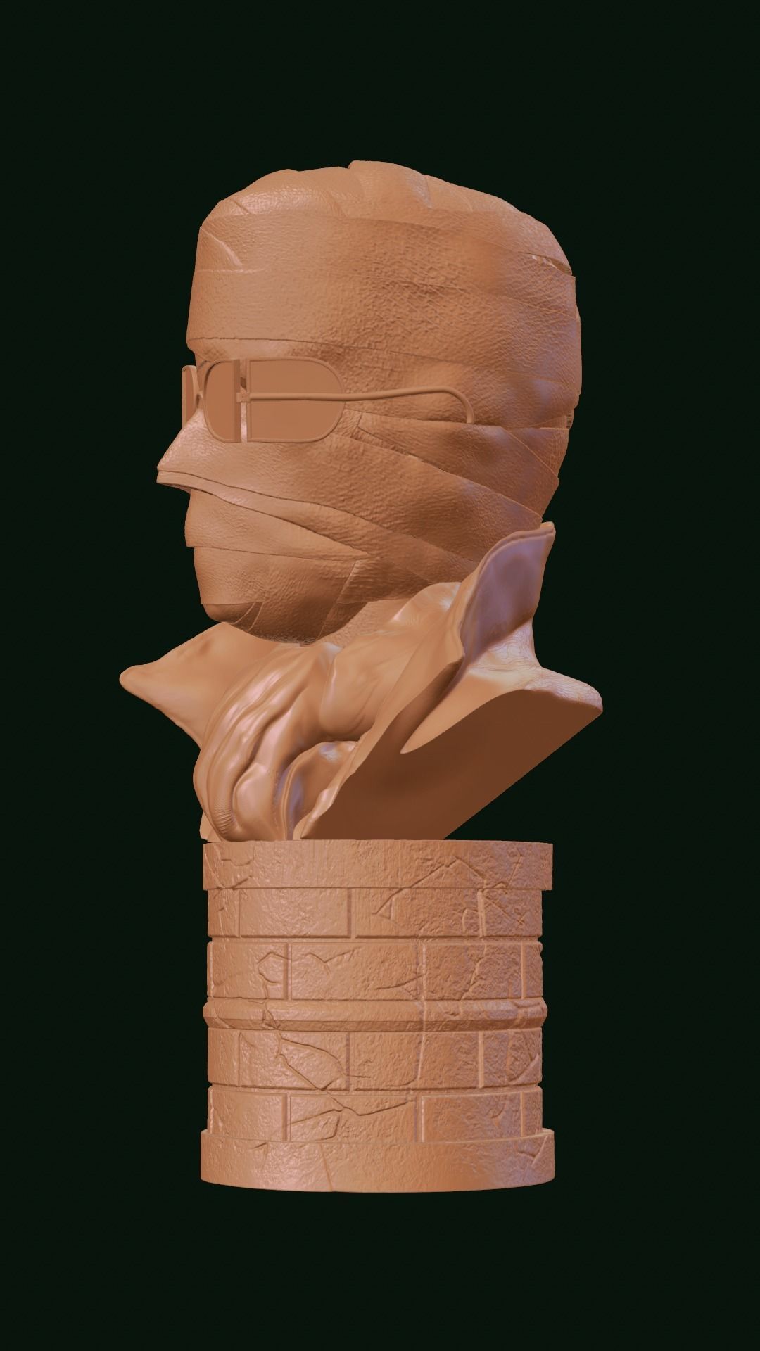 The Invisible Man - 3D print model 3D print model_3