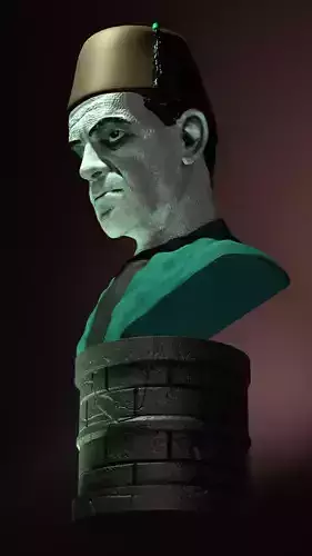 The Mummy - Boris Karloff - 3D print model 3D print model