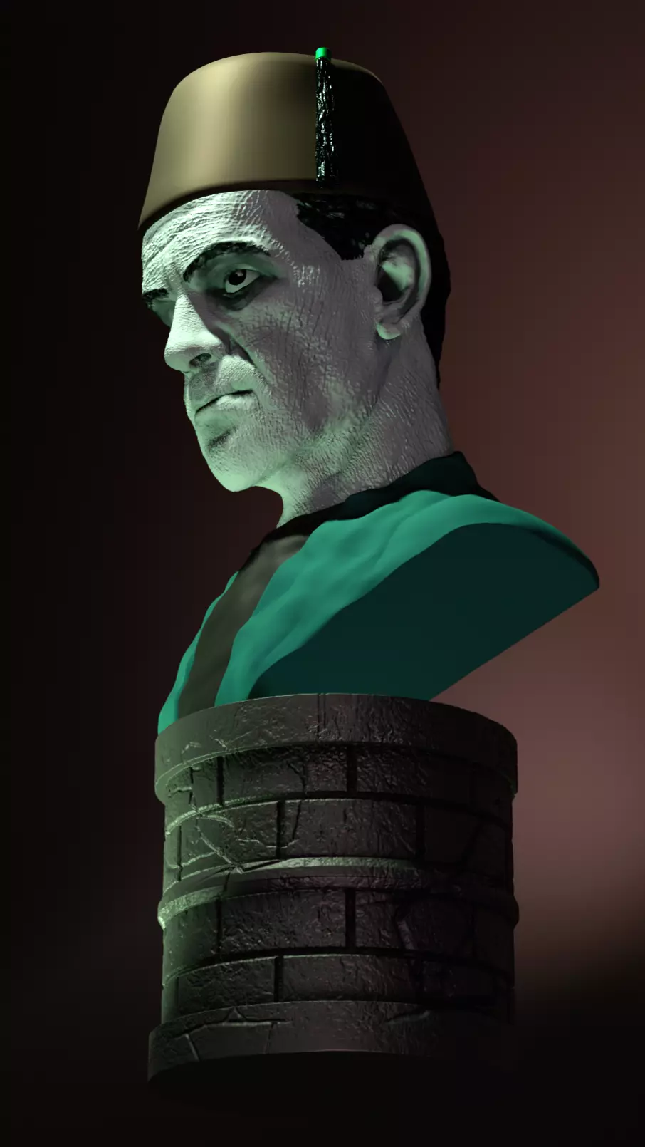 The Mummy - Boris Karloff - 3D print model 3D print model_0