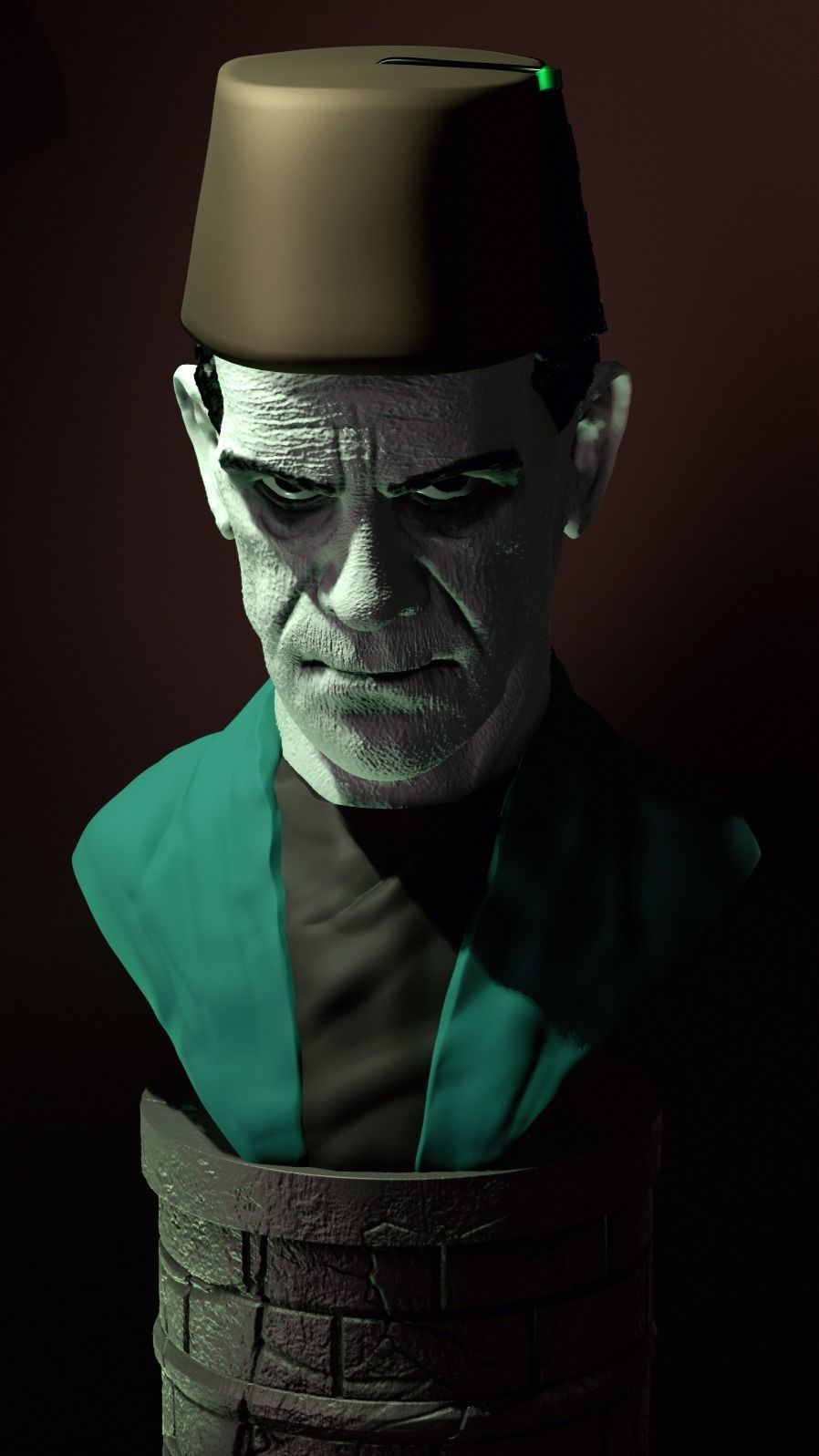 The Mummy - Boris Karloff - 3D print model 3D print model_1