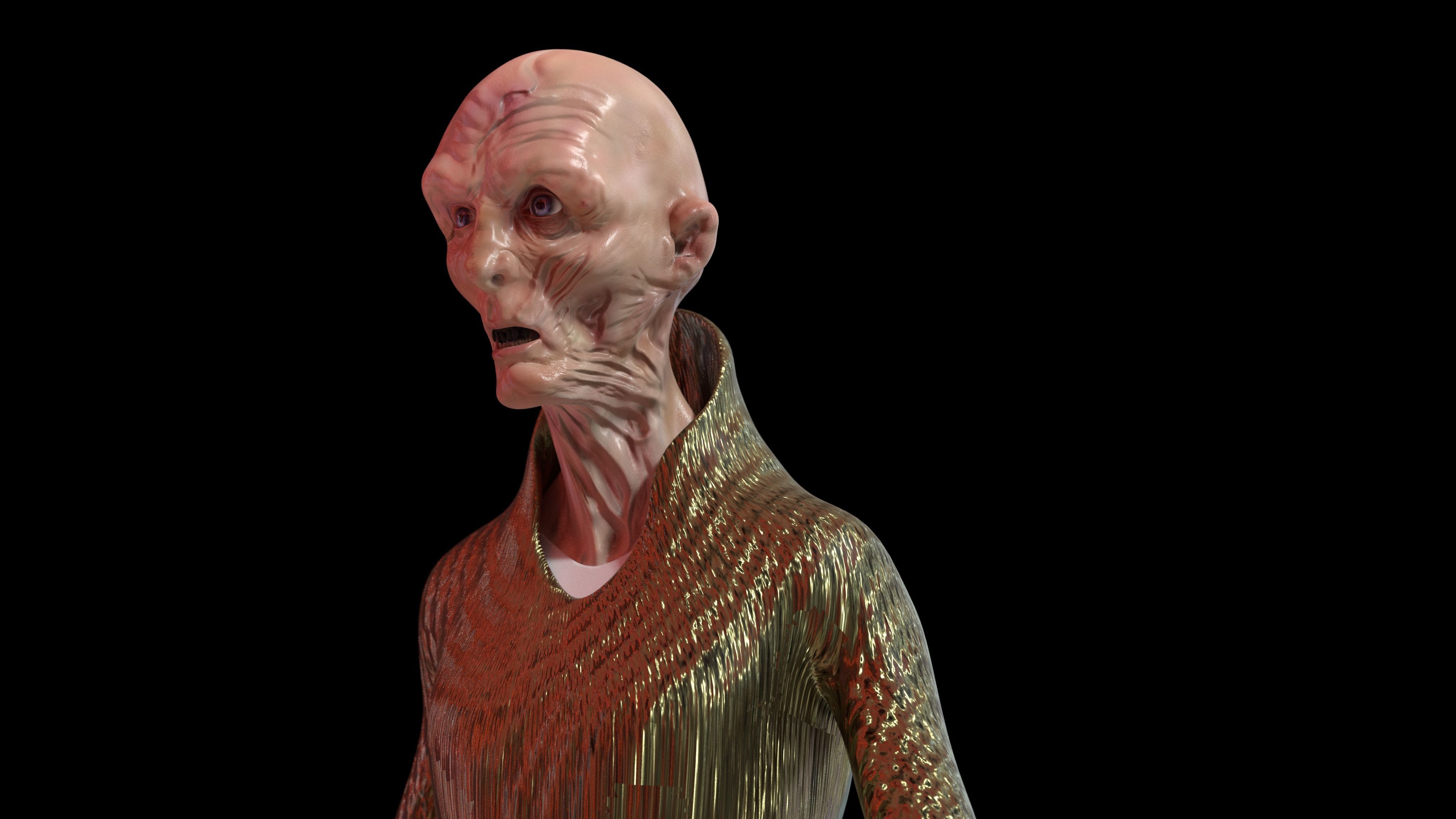 SNOKE 3D MODEL throne 3D model_6