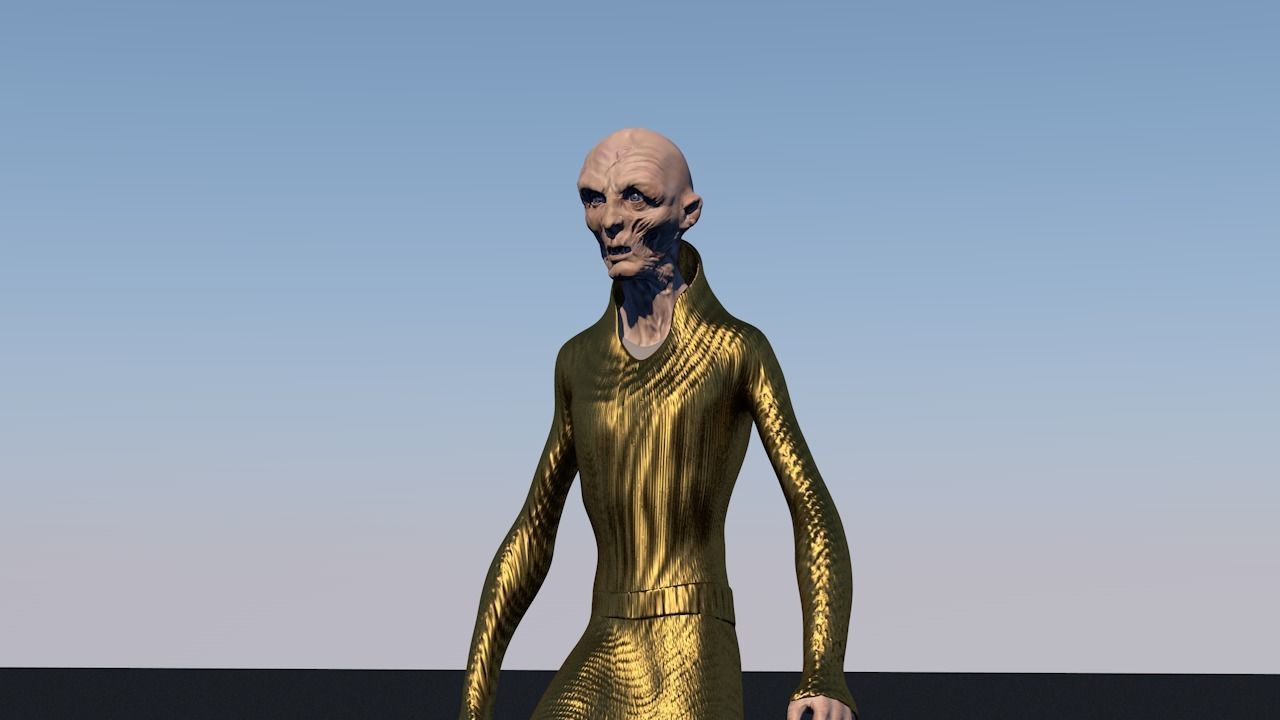 SNOKE 3D MODEL throne 3D model_15