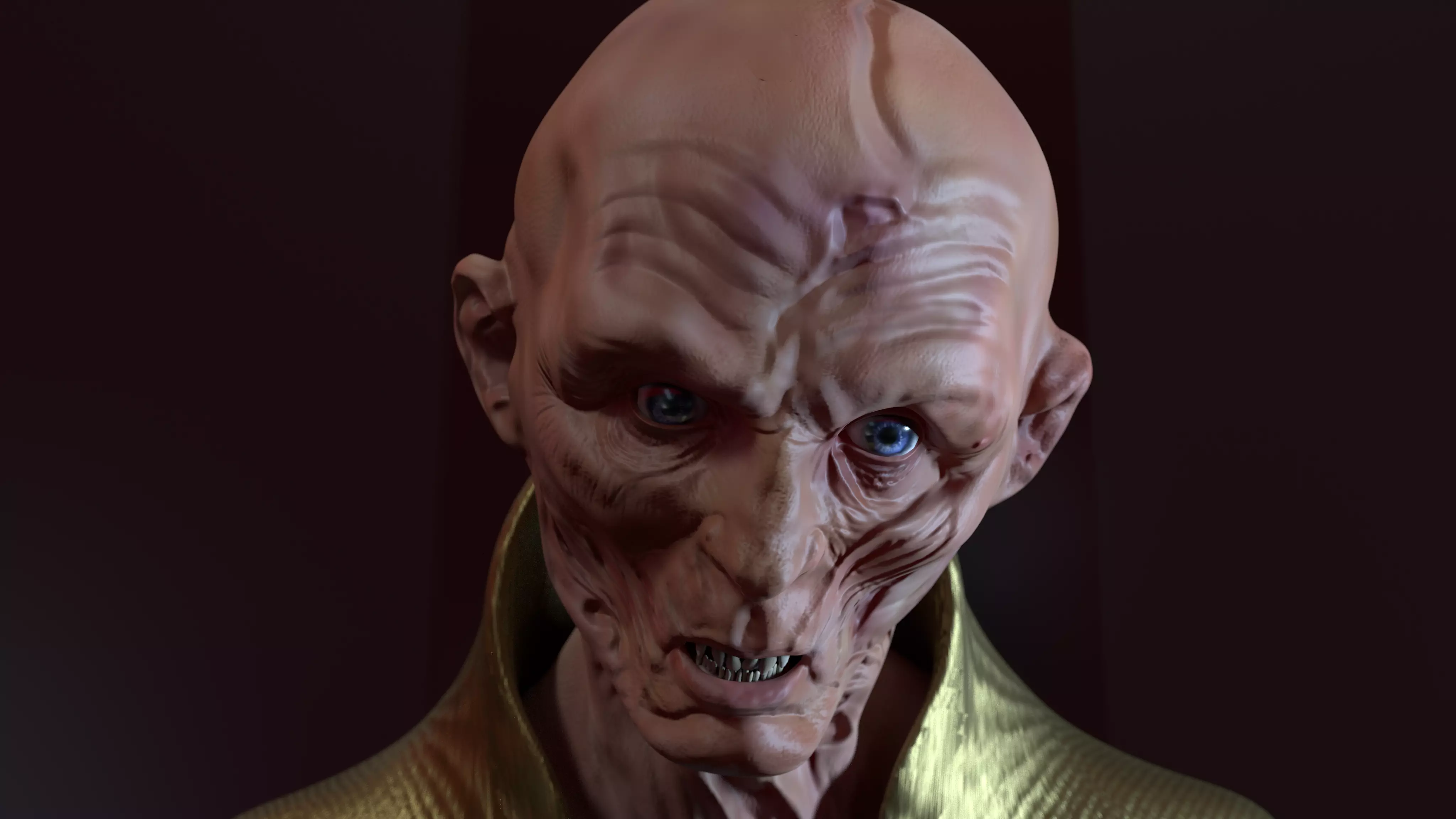 SNOKE 3D MODEL throne 3D model_0