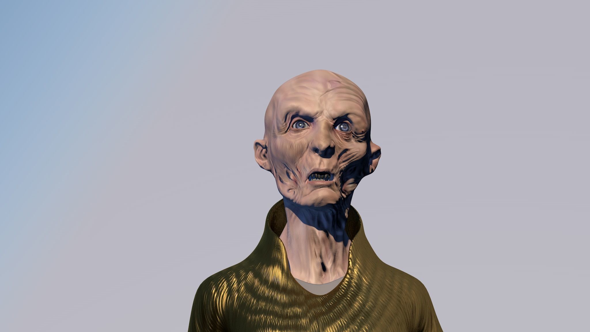 SNOKE 3D MODEL throne 3D model_14