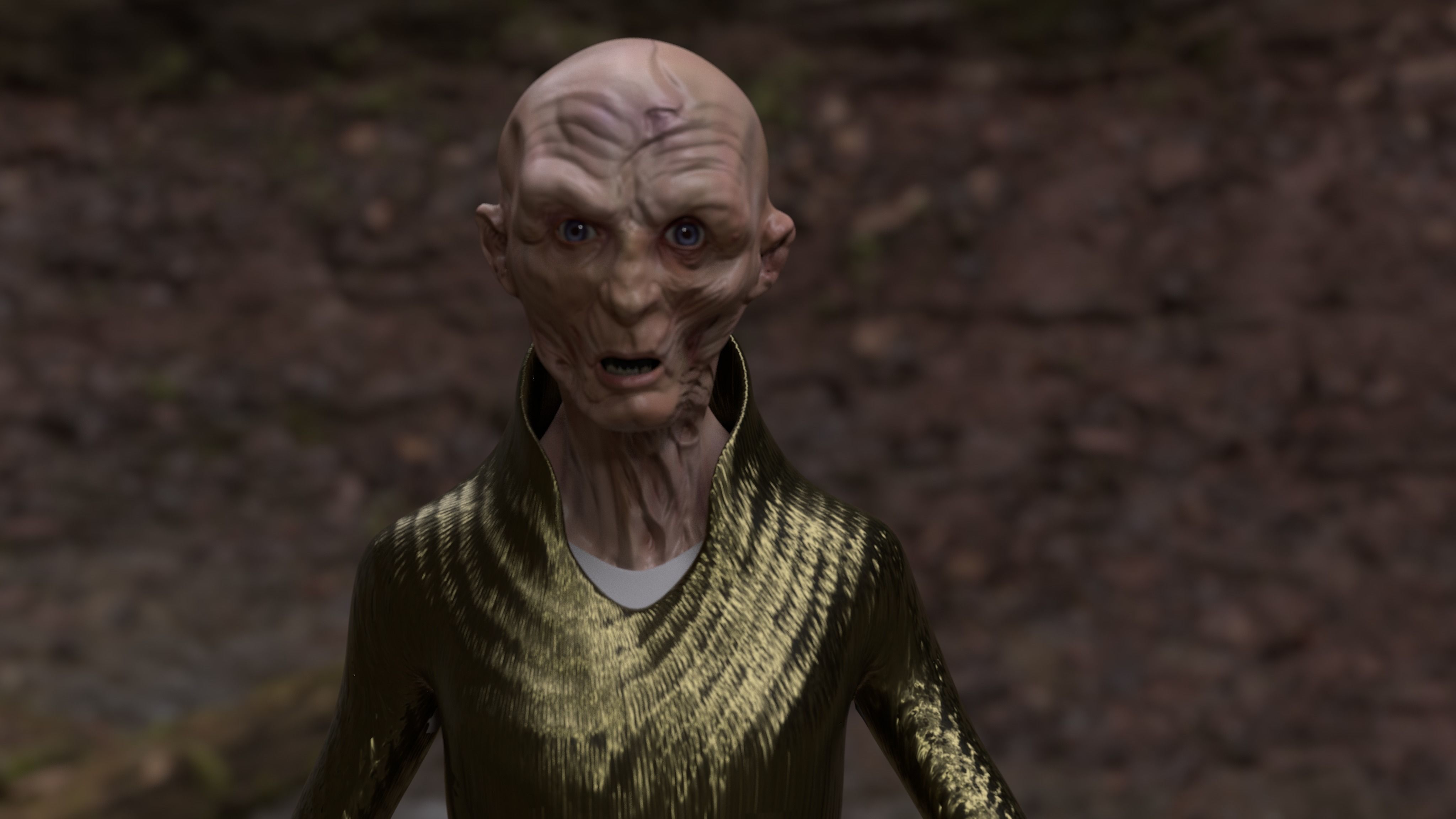 SNOKE 3D MODEL throne 3D model_5