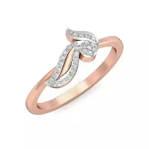 Women Diamond Ring 3dm stl renders detail
