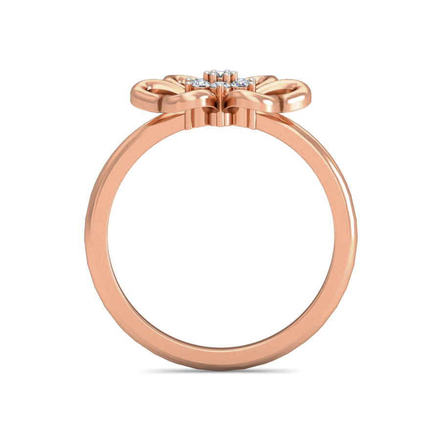 Women Diamond ring 3dm stl render detail 3D print model_1