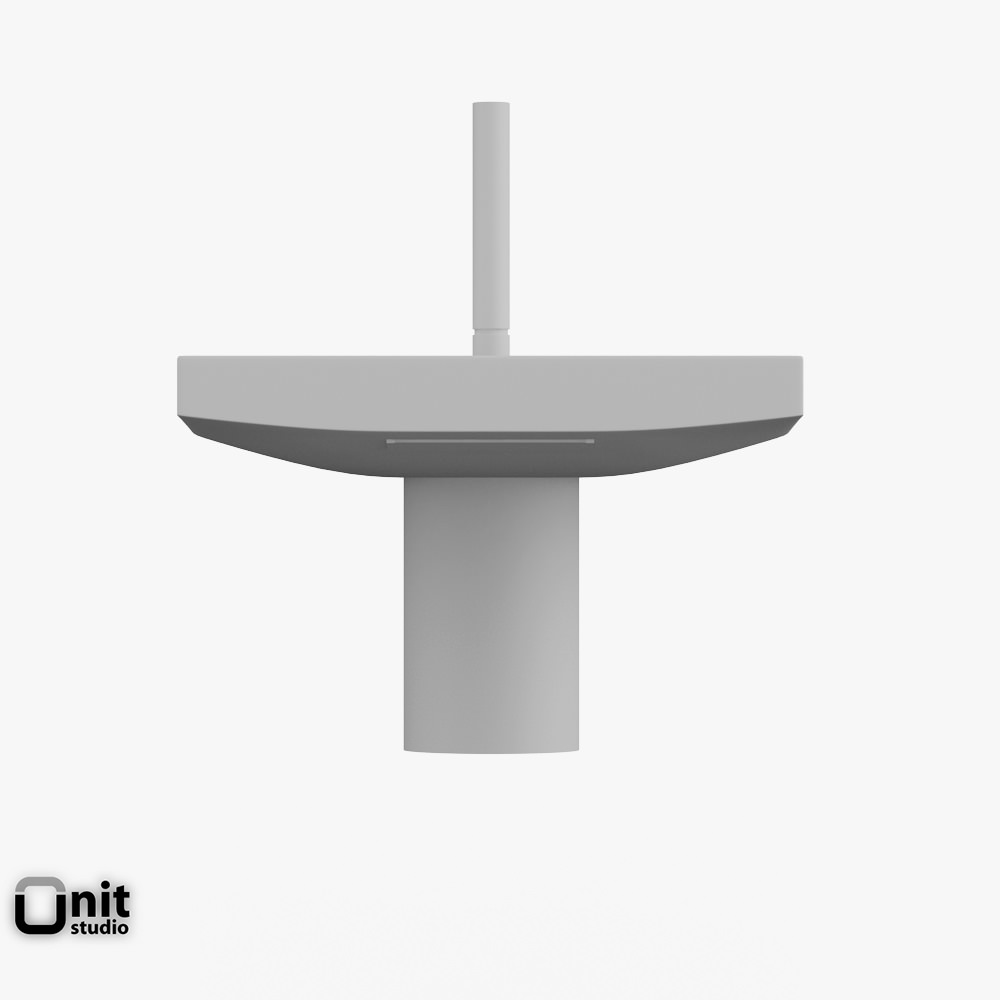 Hansgrohe Axor Starck X washbasin tap  3D model_10
