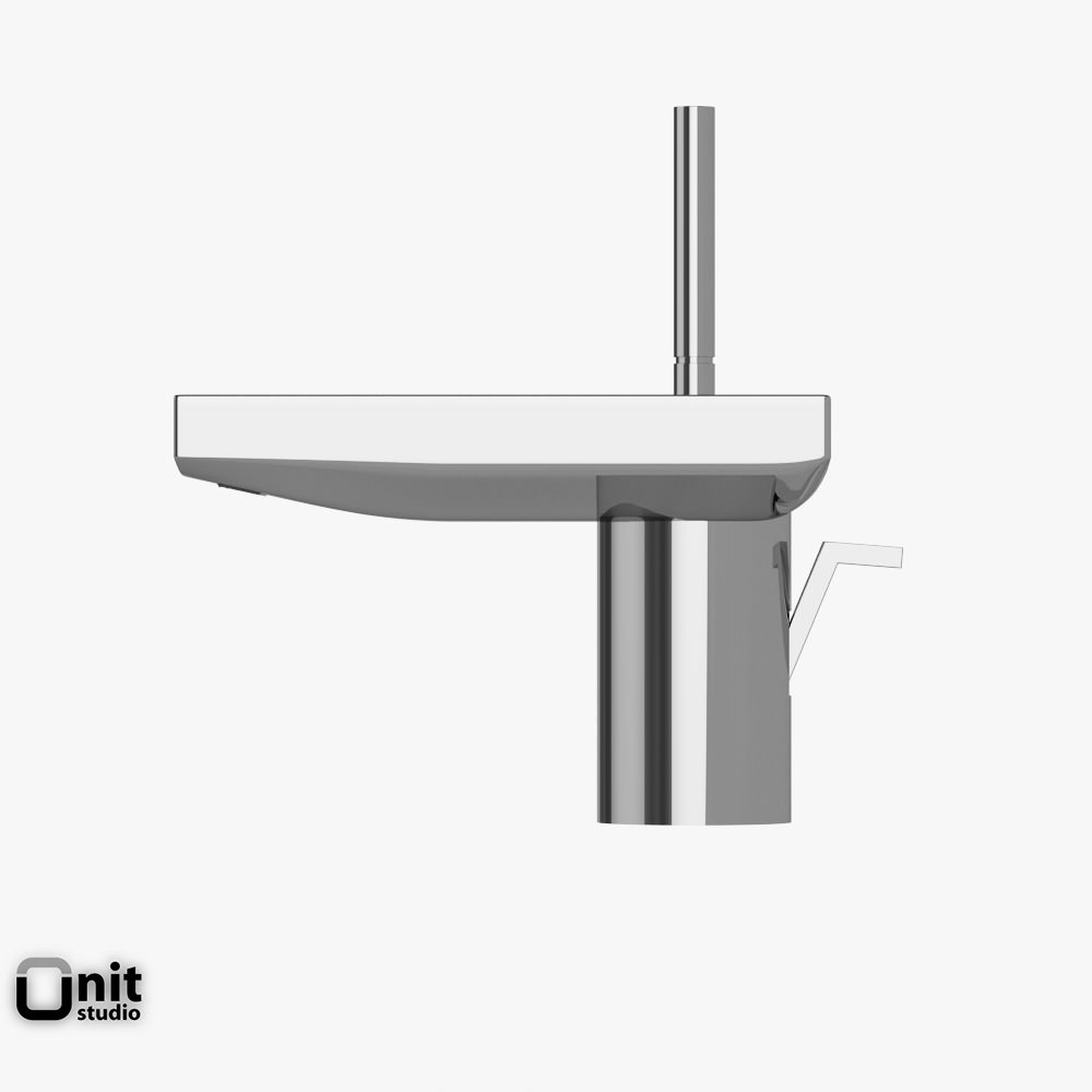 Hansgrohe Axor Starck X washbasin tap  3D model_6
