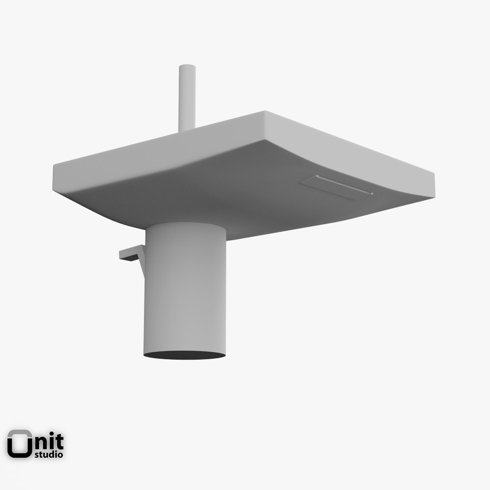 Hansgrohe Axor Starck X washbasin tap  3D model_7