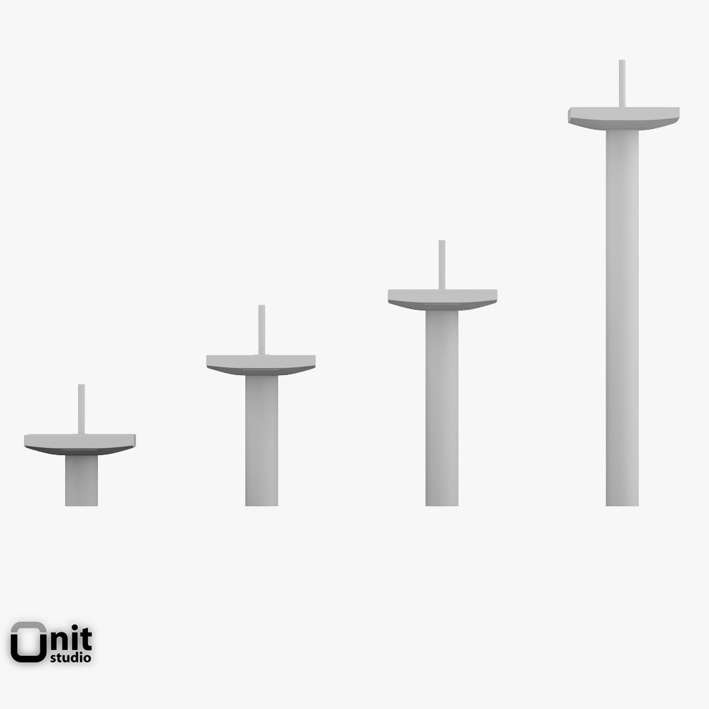 Hansgrohe Axor Starck X washbasin tap  3D model_12