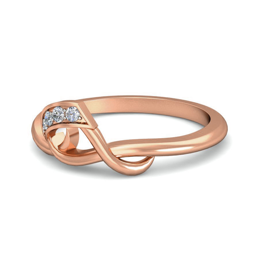 Women Diamond ring 3dm stl render detail 3D print model_4