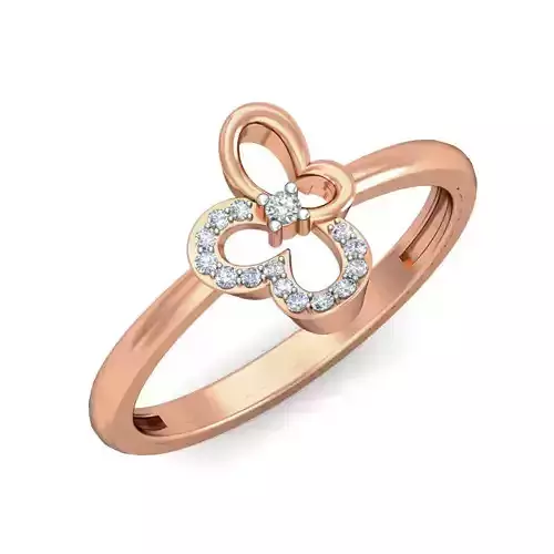 Women Diamond Ring 3dm stl renders detail