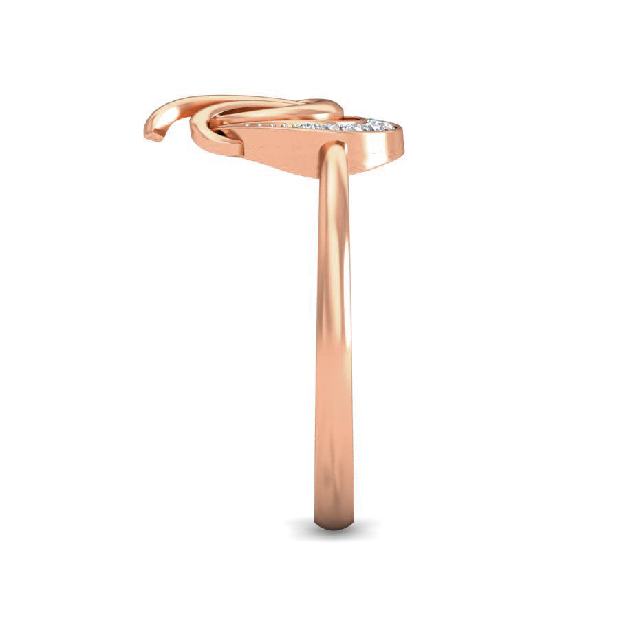 Women Diamond Ring 3dm stl renders detail 3D print model_2