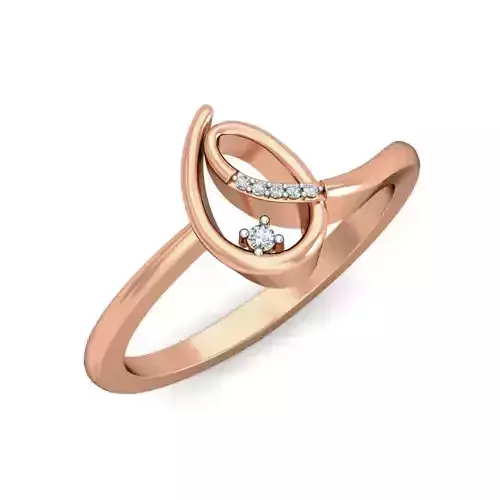 Women Diamond Ring 3dm stl renders detail