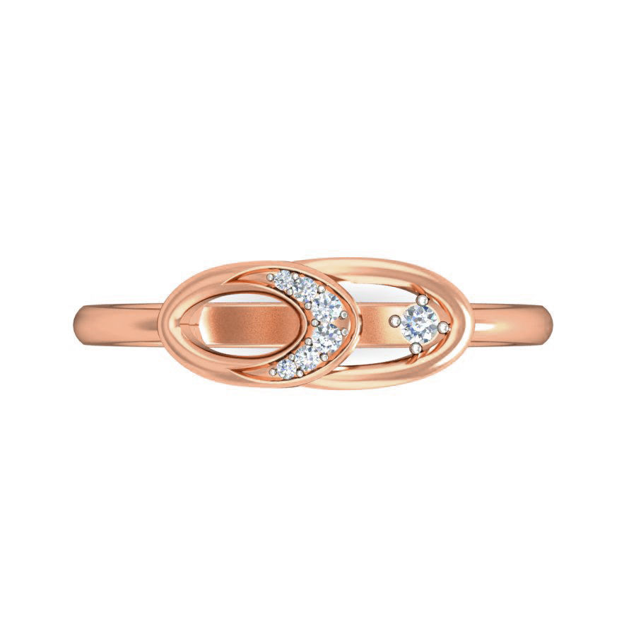 Women Diamond ring 3dm stl render detail 3D print model_3