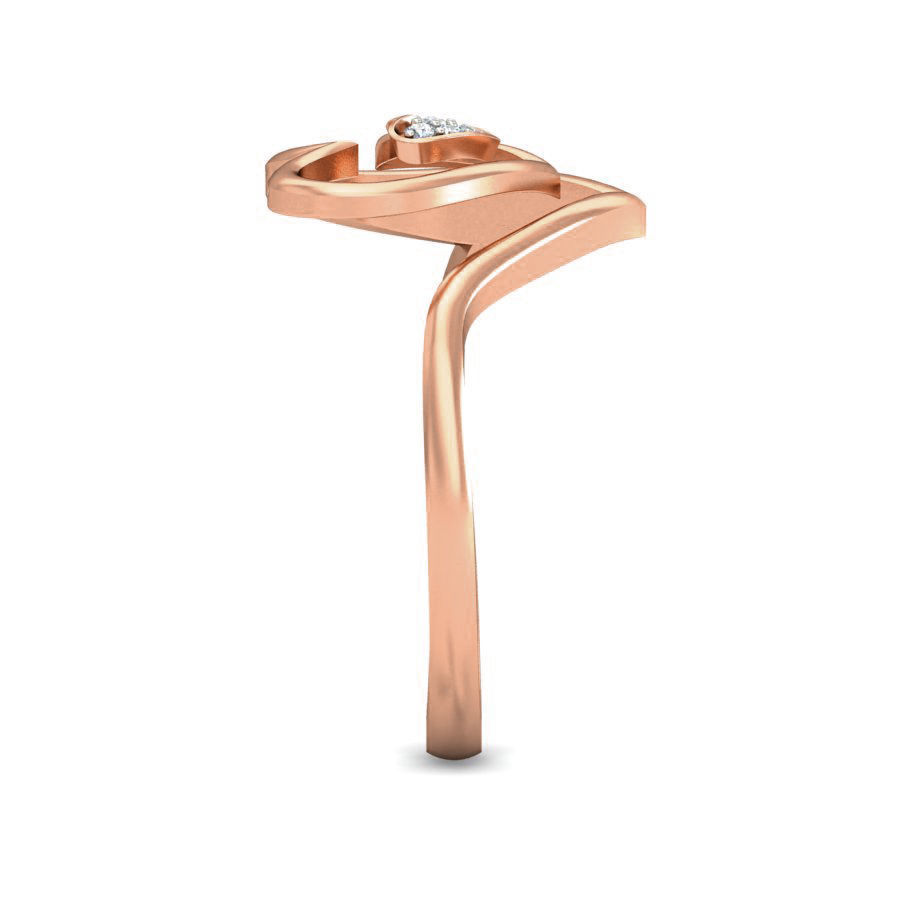 Heart Diamond Ring 3dm stl renders detail 3D print model_2