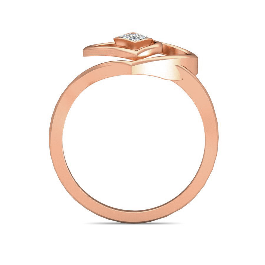 Heart Diamond Ring 3dm stl renders detail 3D print model_1