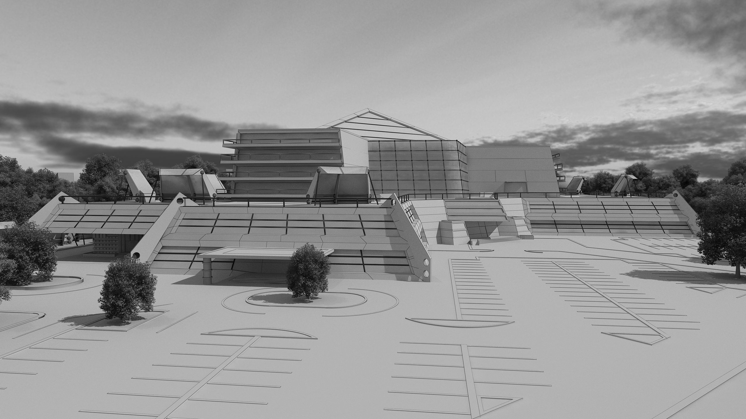 0129 - Hospital Architecture Project 3D model_15