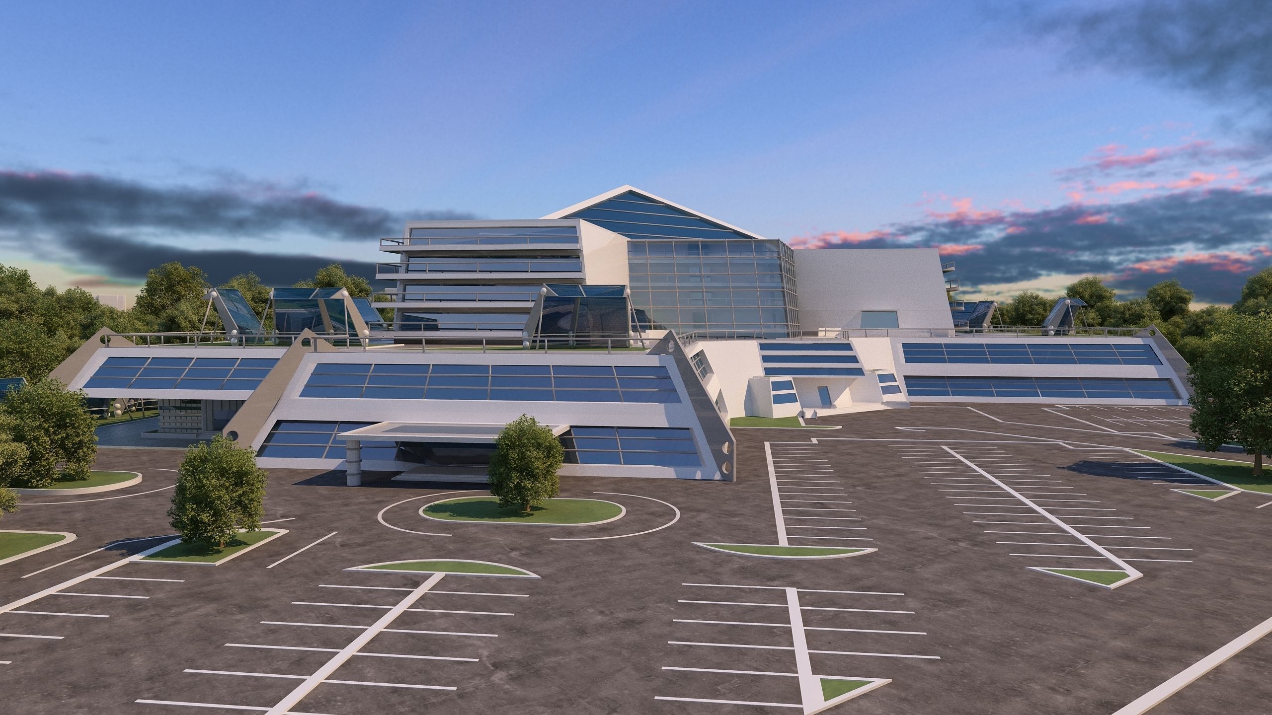 0129 - Hospital Architecture Project 3D model_3