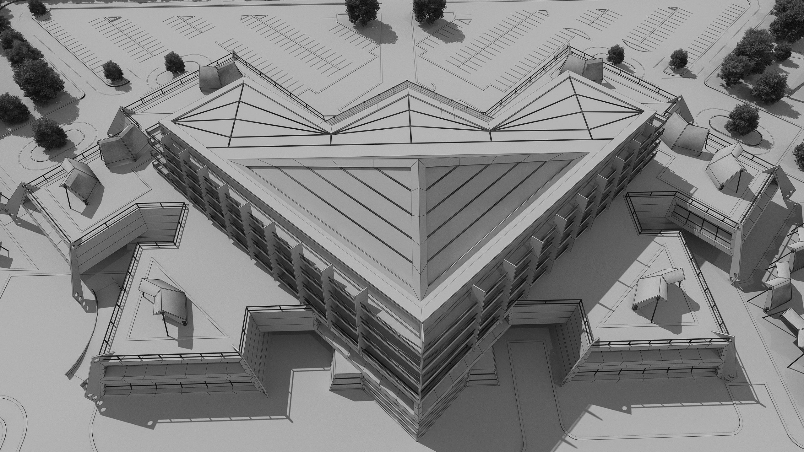 0129 - Hospital Architecture Project 3D model_20