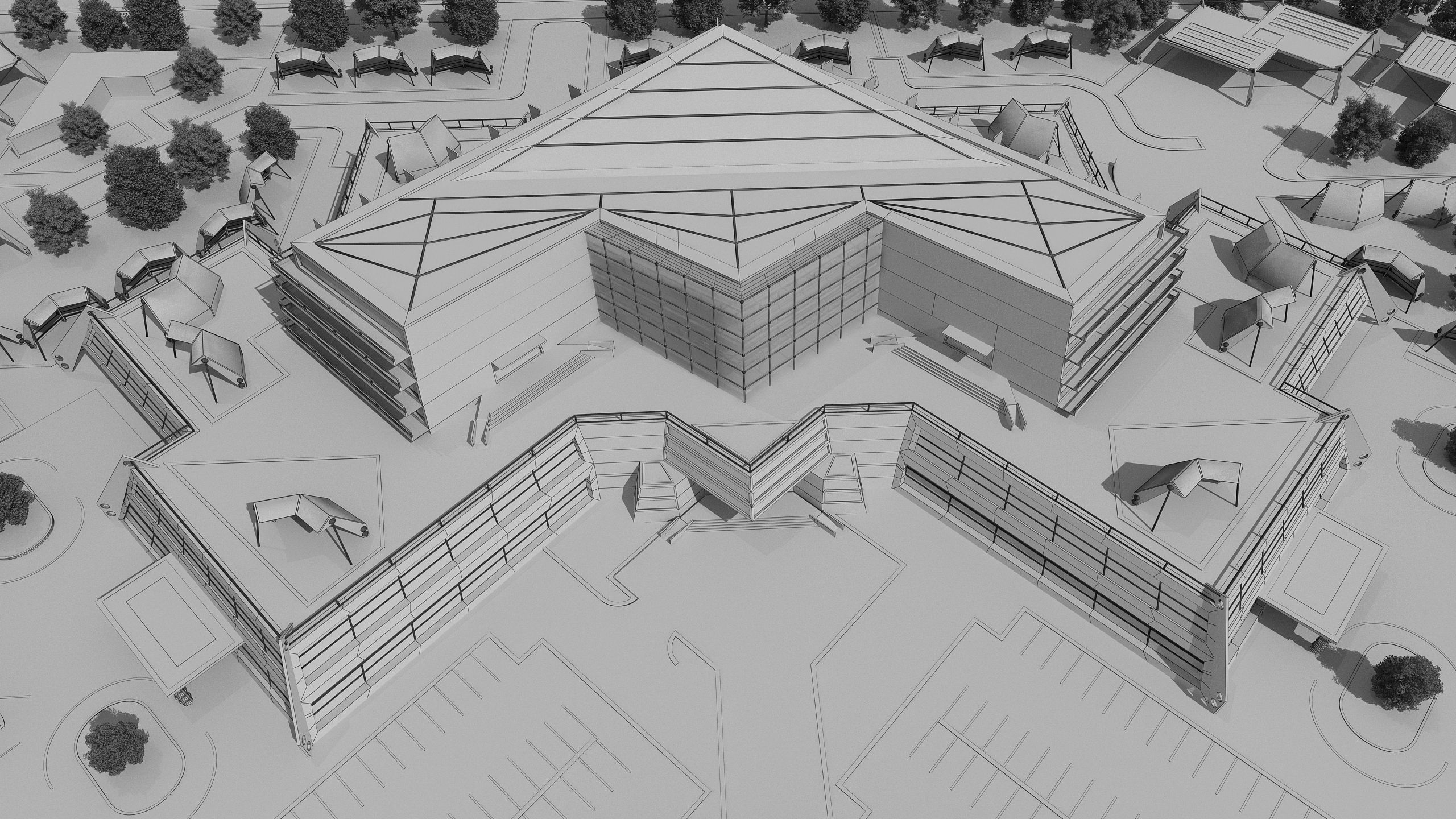 0129 - Hospital Architecture Project 3D model_21