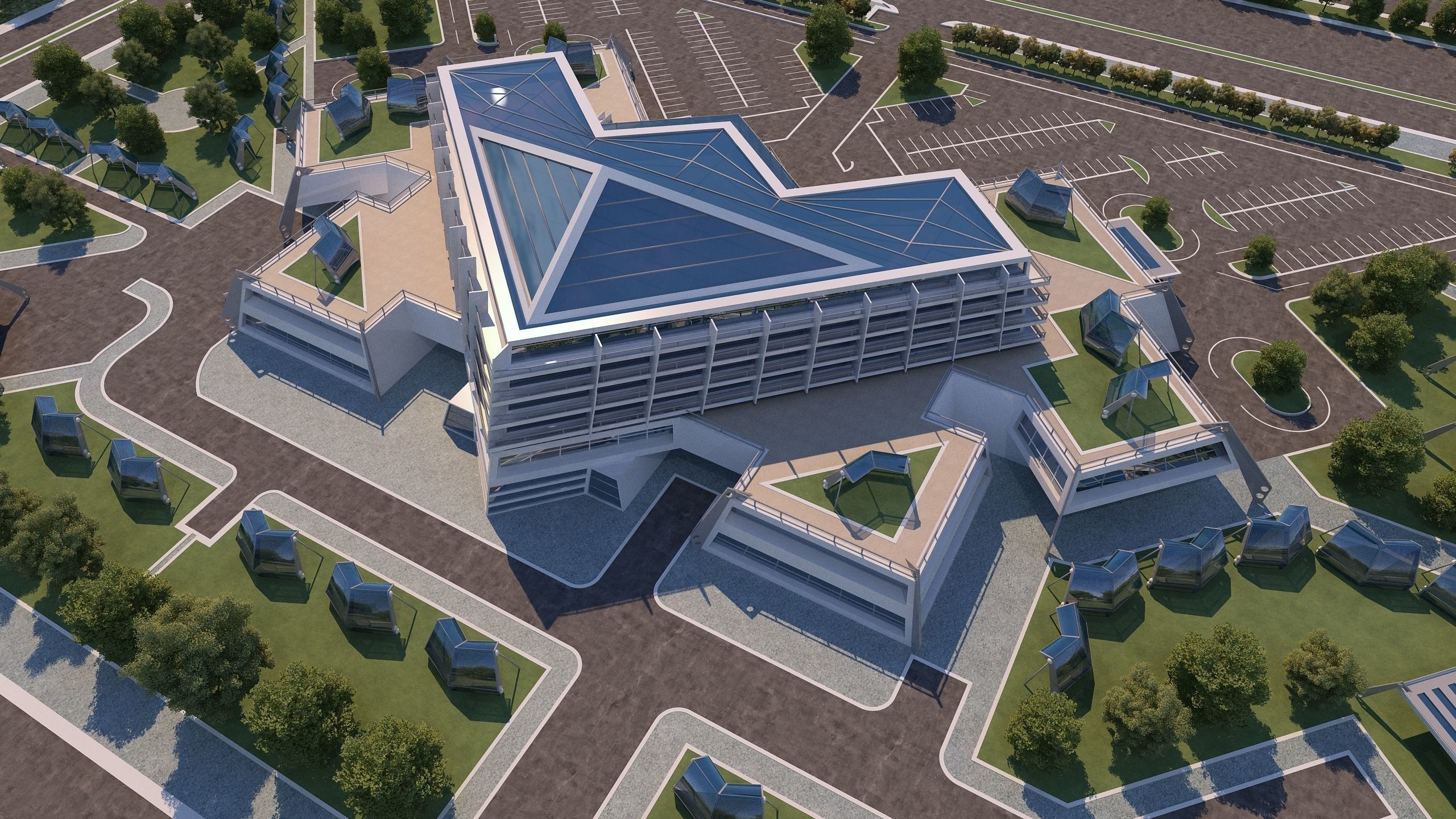 0129 - Hospital Architecture Project 3D model_6
