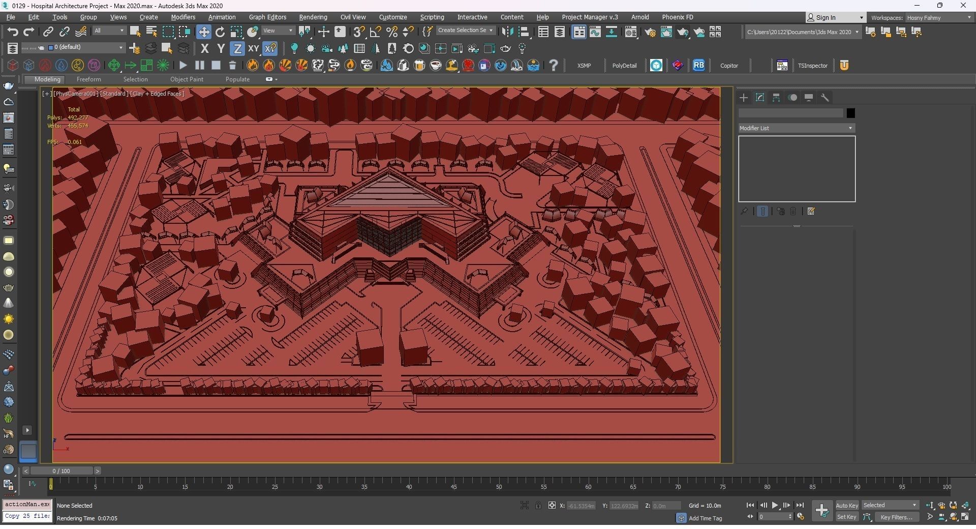 0129 - Hospital Architecture Project 3D model_27