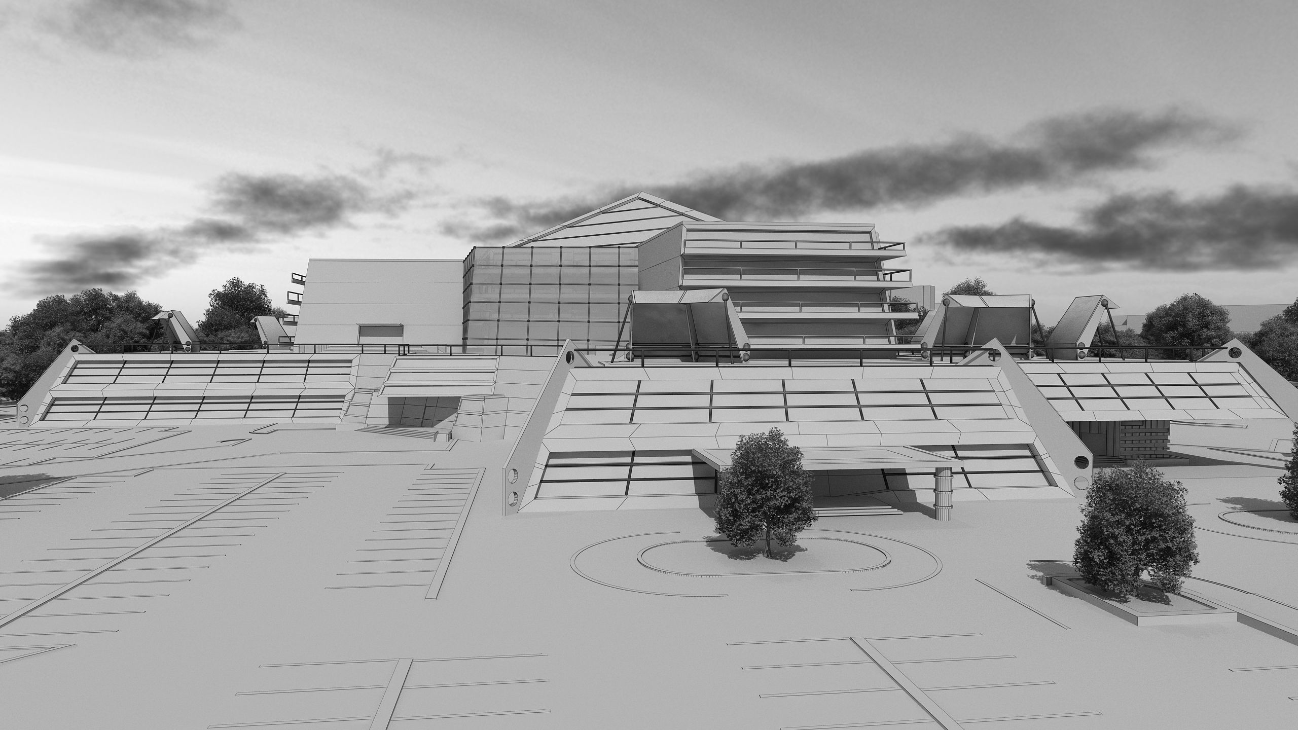 0129 - Hospital Architecture Project 3D model_16