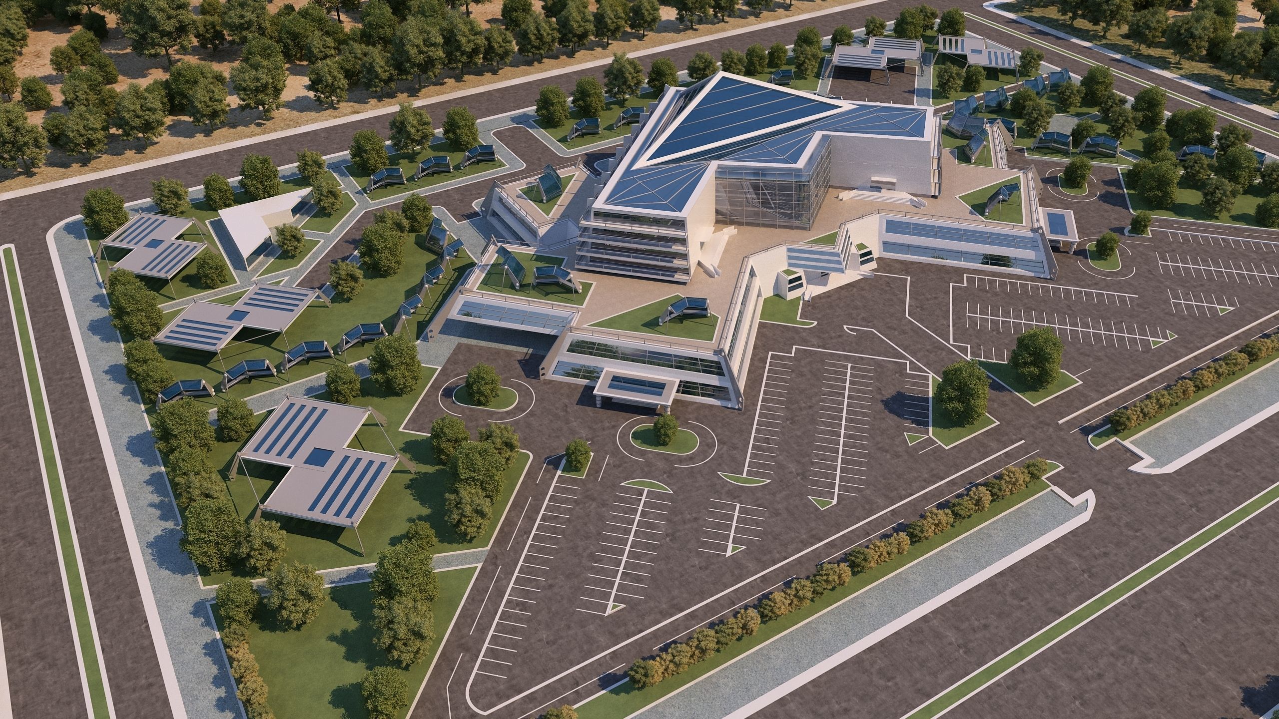 0129 - Hospital Architecture Project 3D model_1