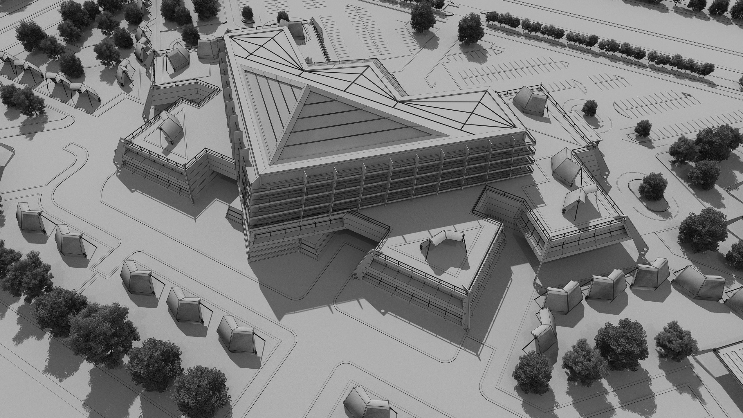 0129 - Hospital Architecture Project 3D model_18