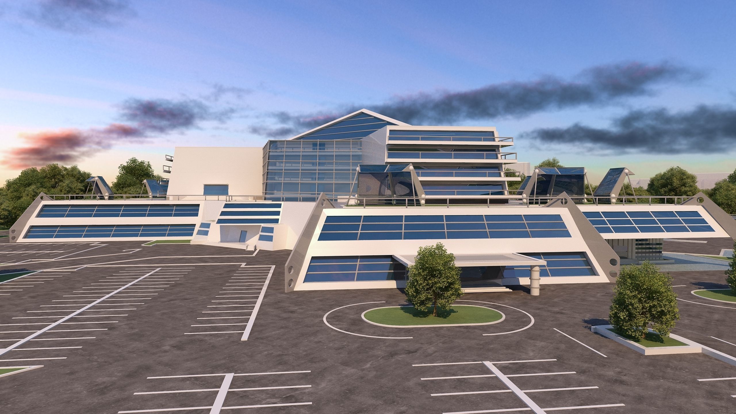 0129 - Hospital Architecture Project 3D model_4