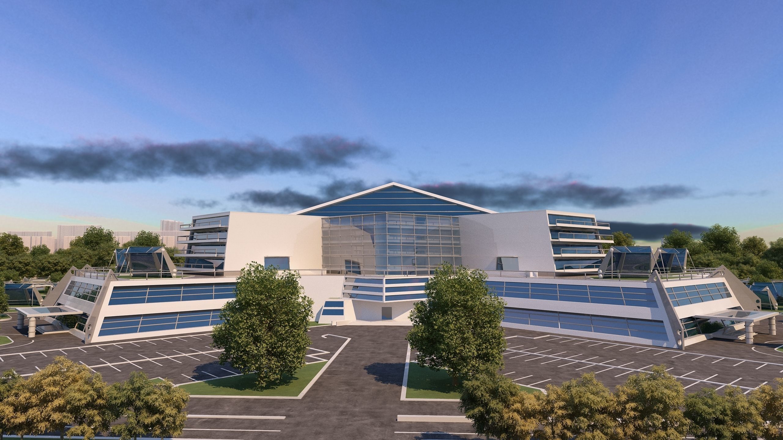 0129 - Hospital Architecture Project 3D model_10