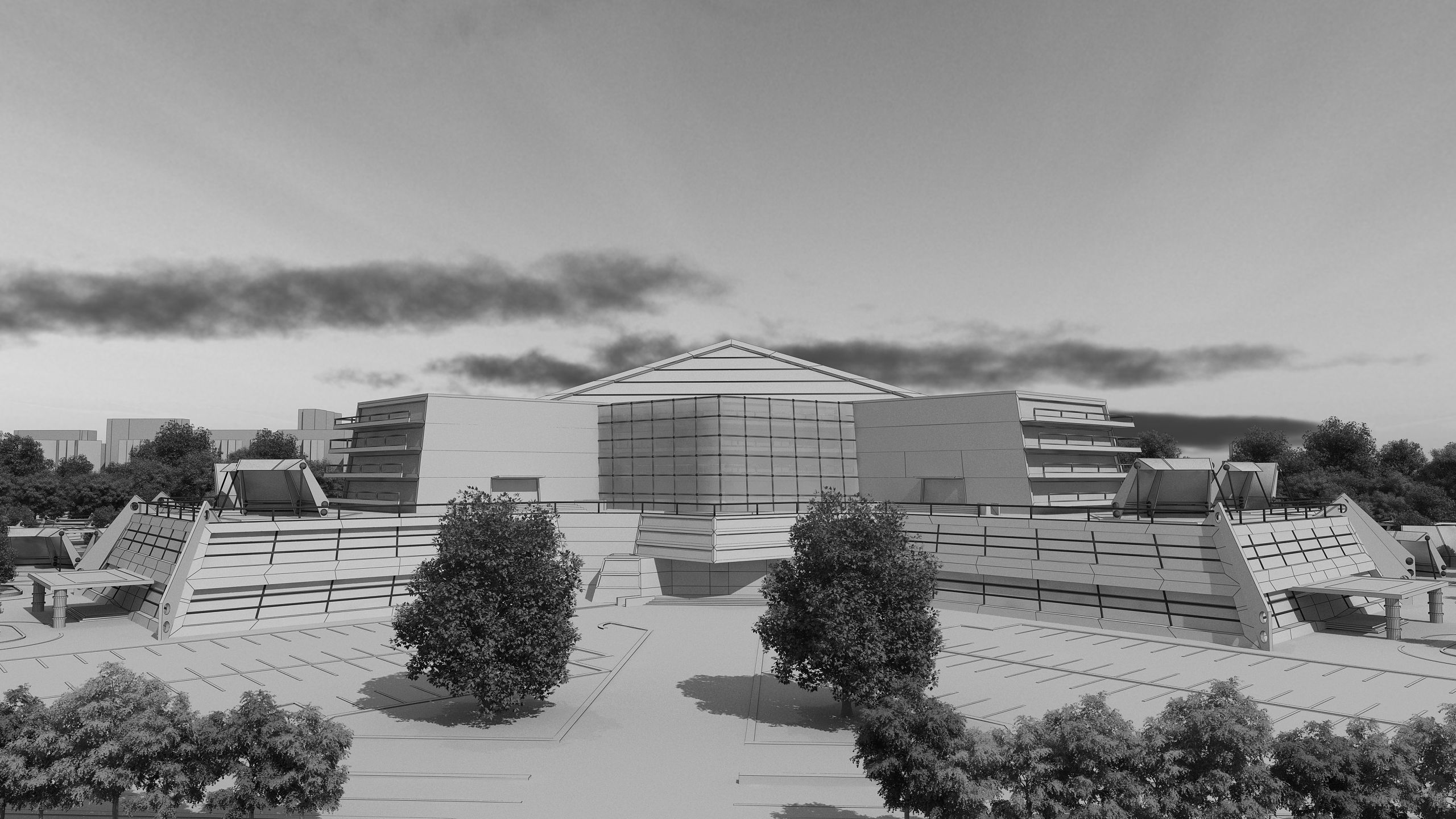 0129 - Hospital Architecture Project 3D model_22