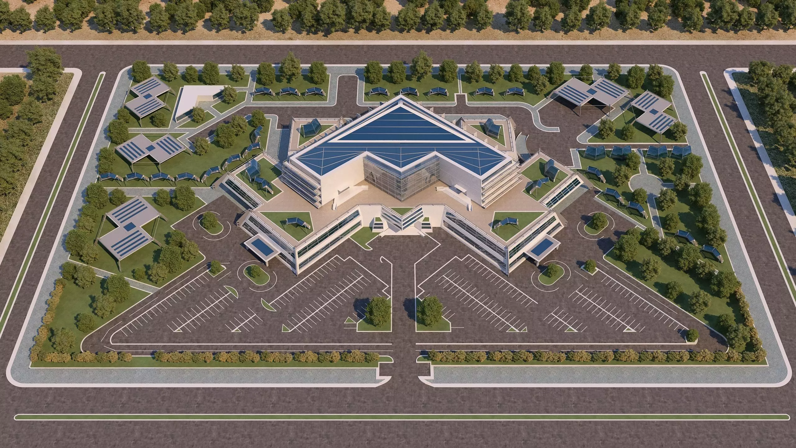 0129 - Hospital Architecture Project 3D model_0