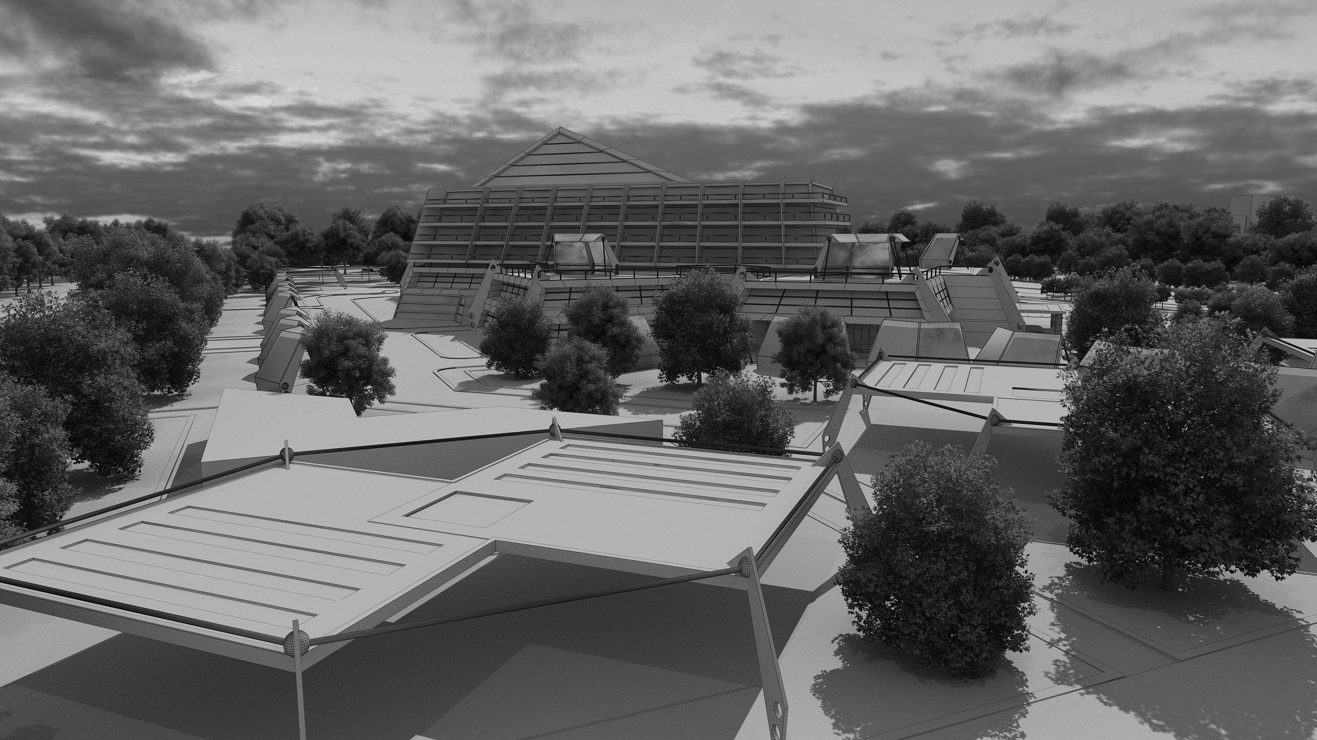 0129 - Hospital Architecture Project 3D model_19