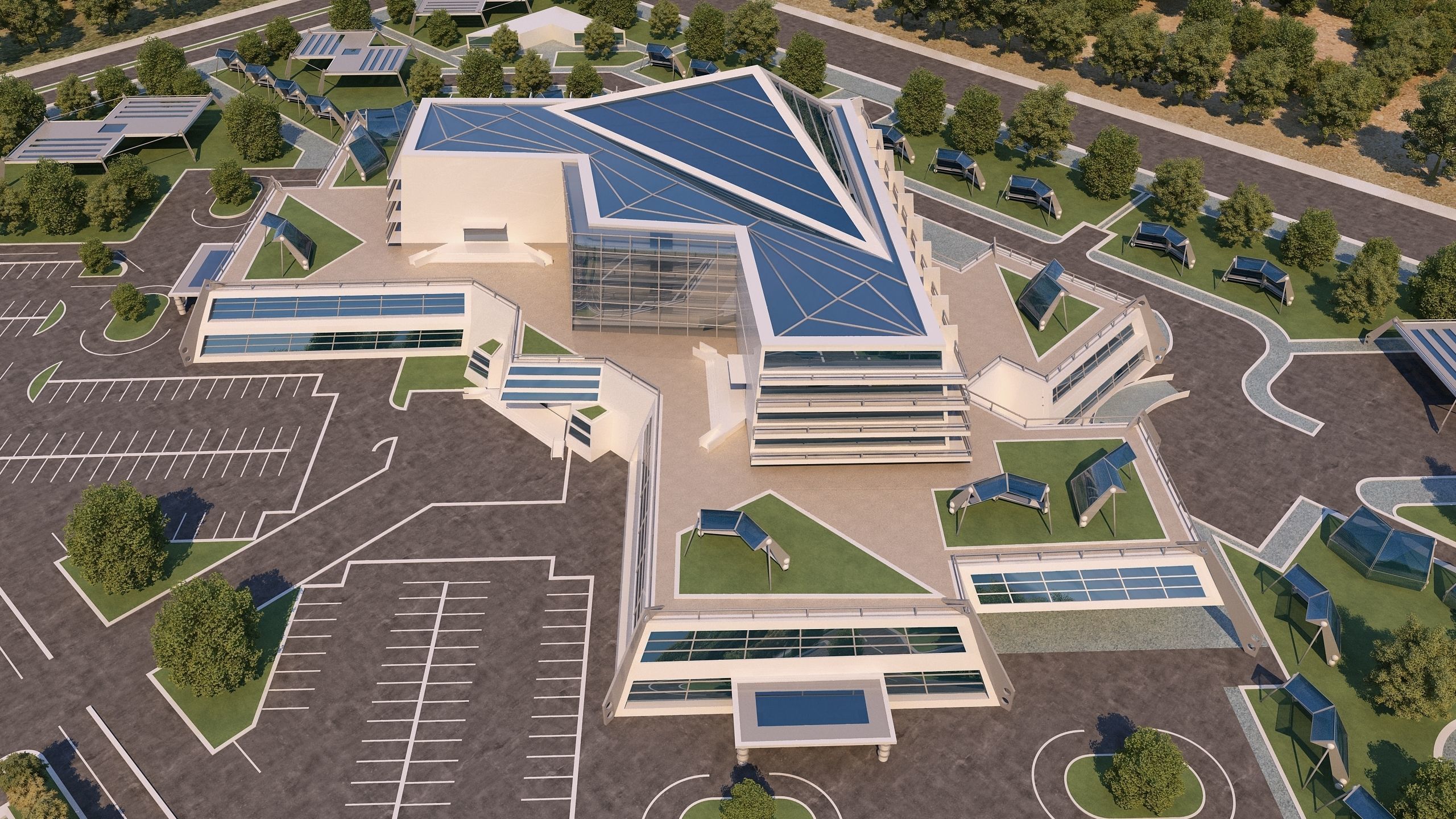 0129 - Hospital Architecture Project 3D model_2