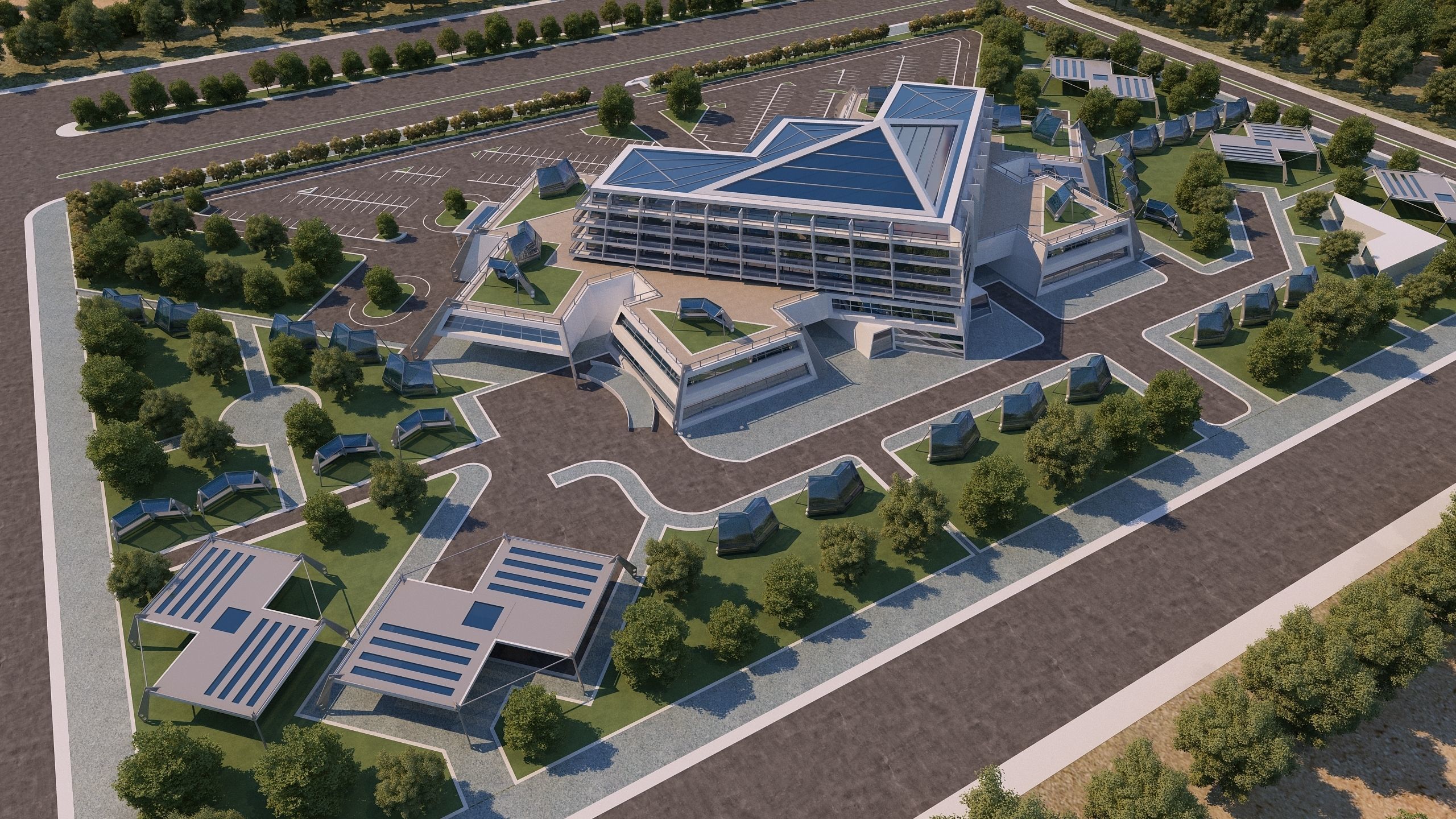0129 - Hospital Architecture Project 3D model_5
