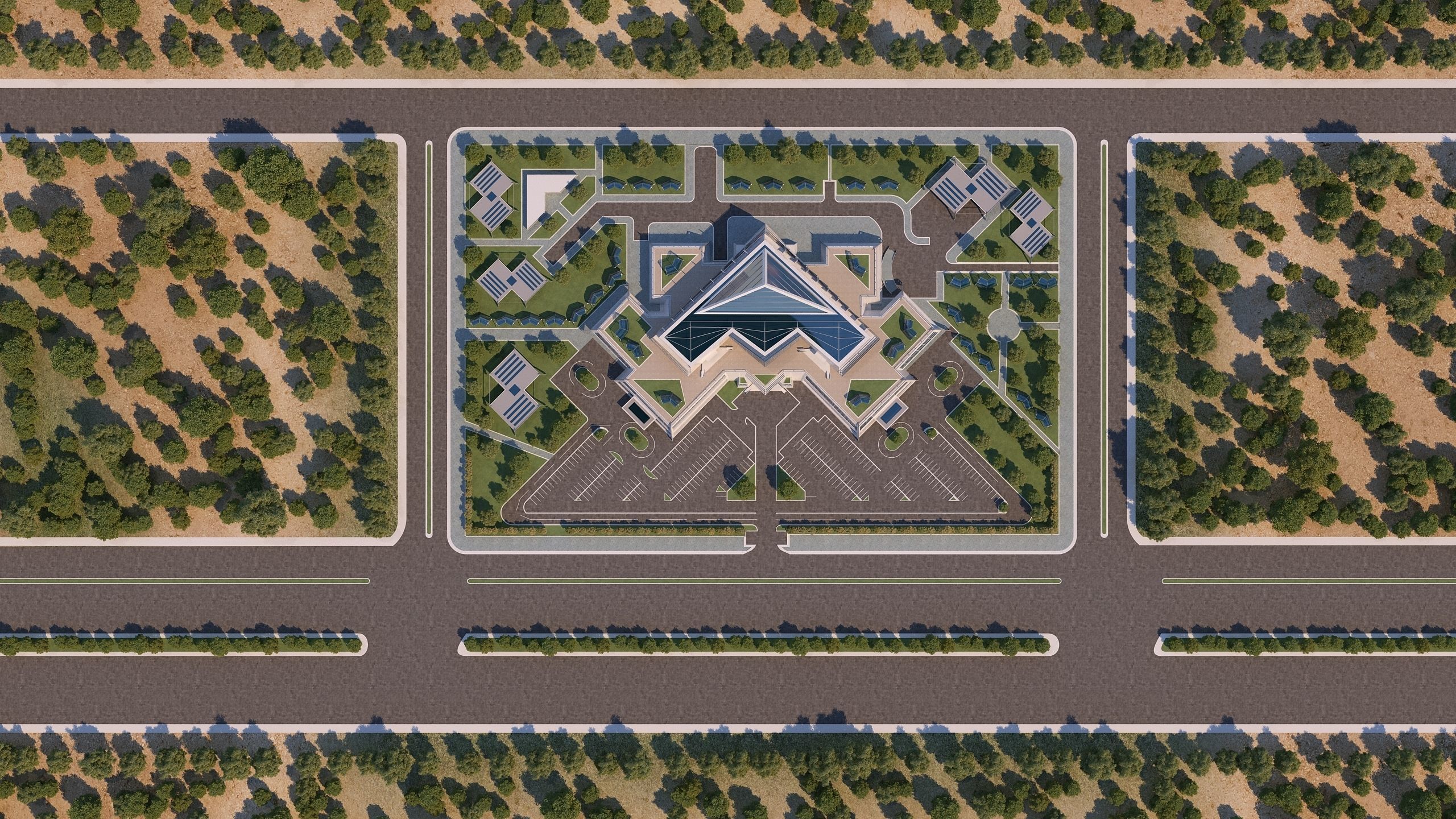 0129 - Hospital Architecture Project 3D model_11