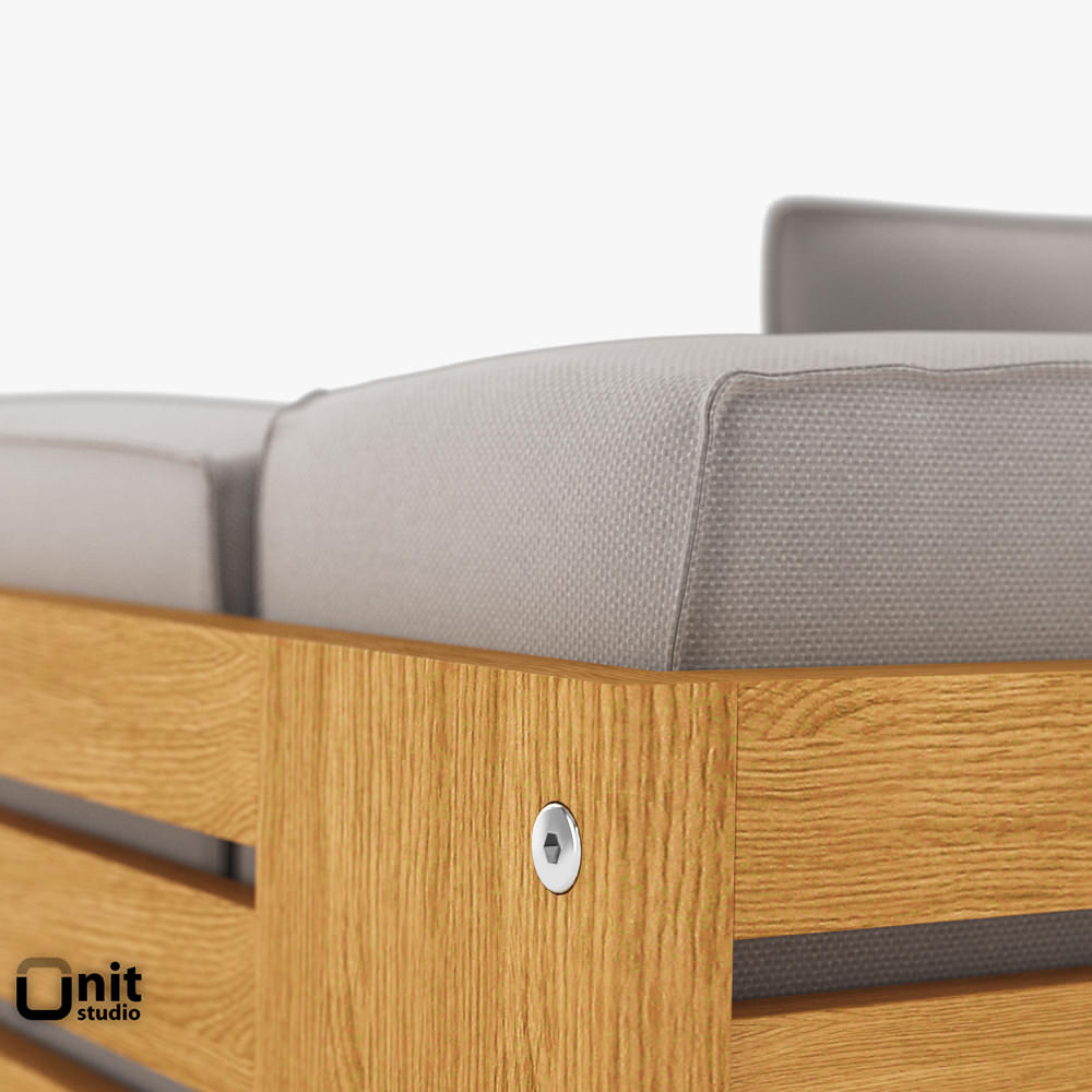 Skargaarden Falsterbo outdoor sofa 3D model_2