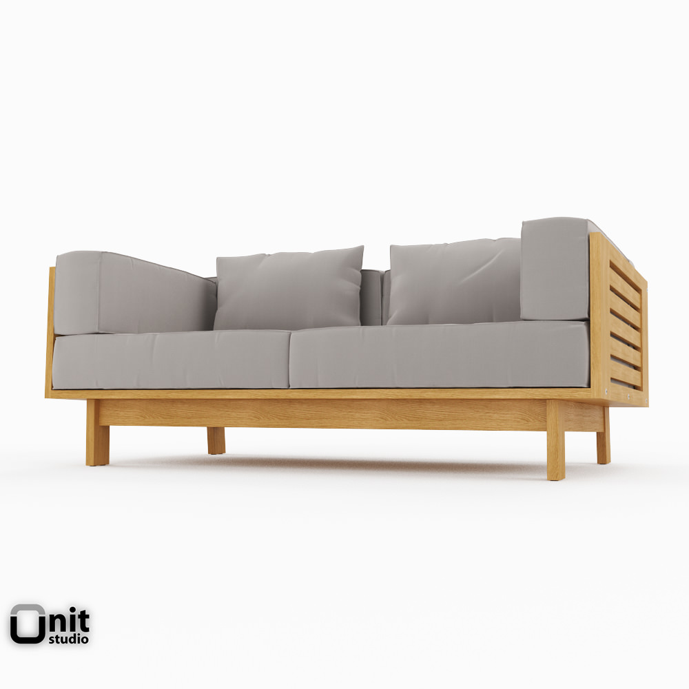 Skargaarden Falsterbo outdoor sofa 3D model_1