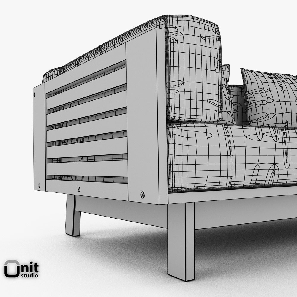 Skargaarden Falsterbo outdoor sofa 3D model_13