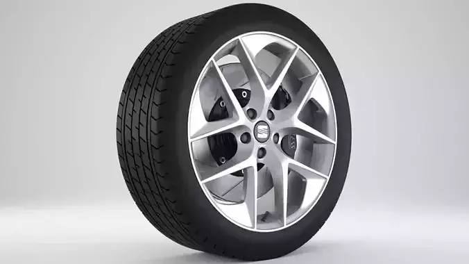 Seat Leon Rim 3D model