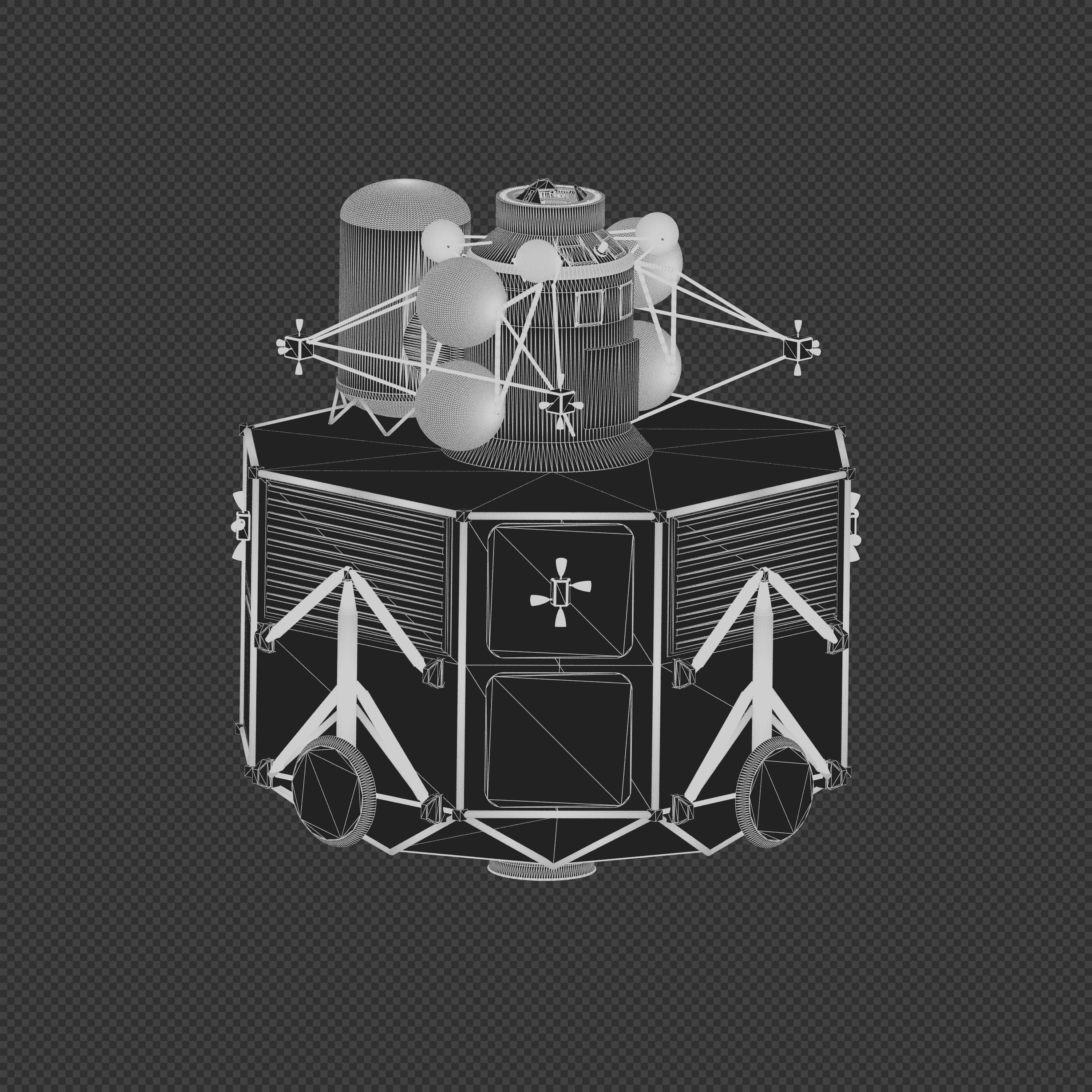 NASA Altair lunar lander 3D model_13