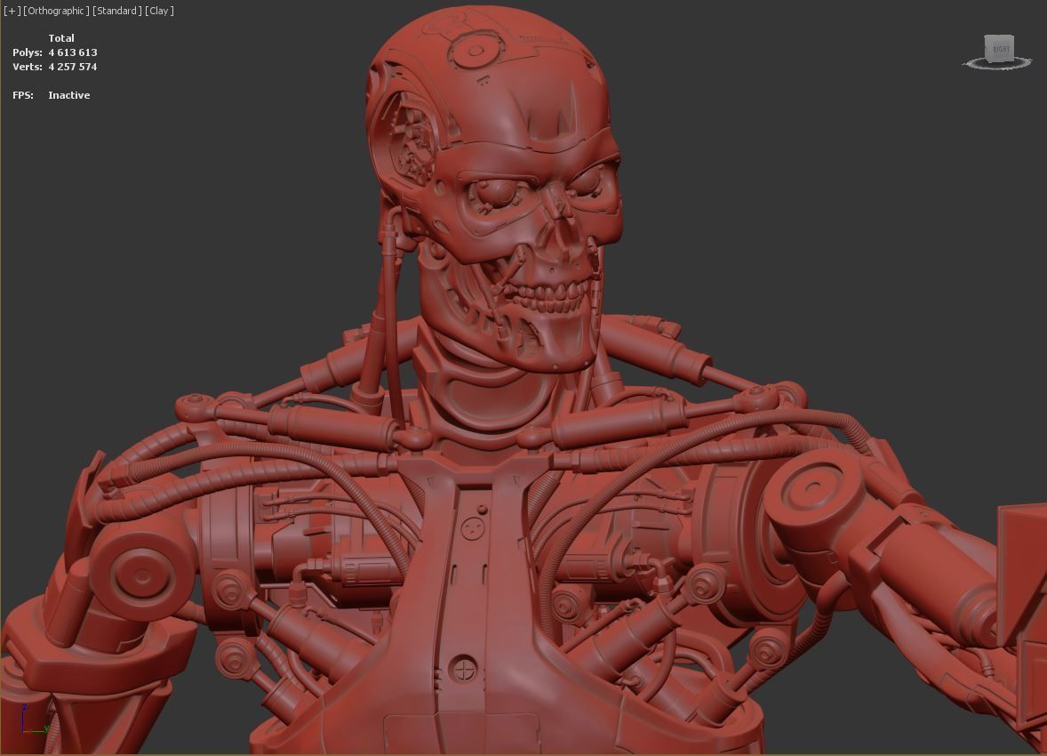 Terminator T-800 Salvation 3D print model_21