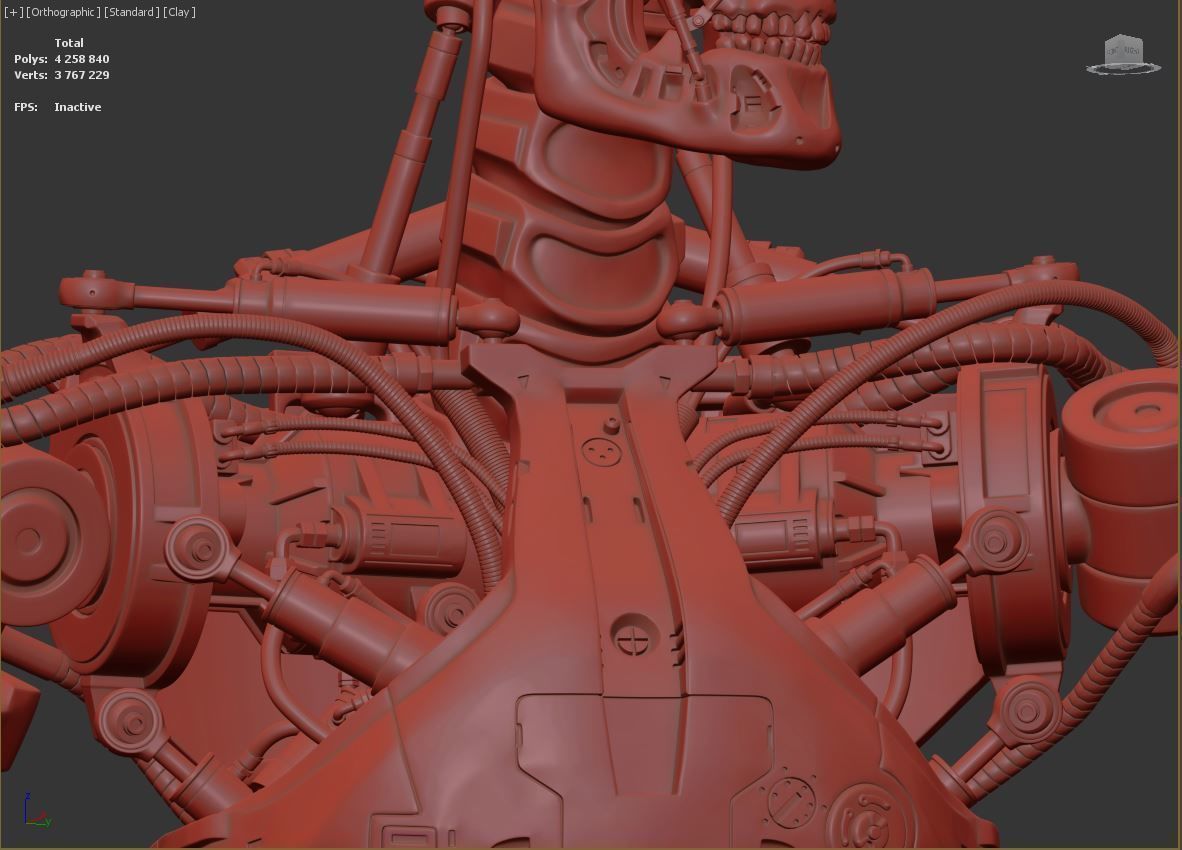 Terminator T-800 Salvation 3D print model_28