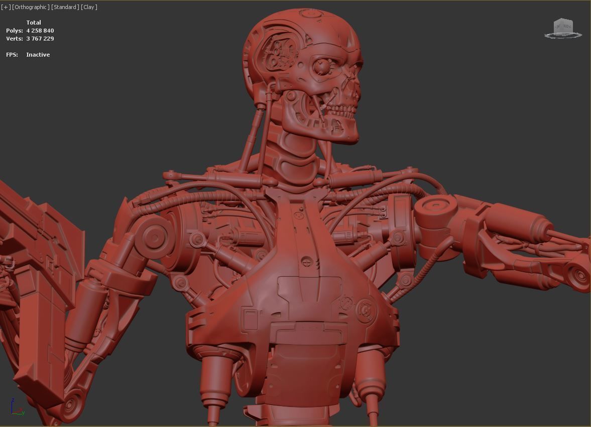 Terminator T-800 Salvation 3D print model_22