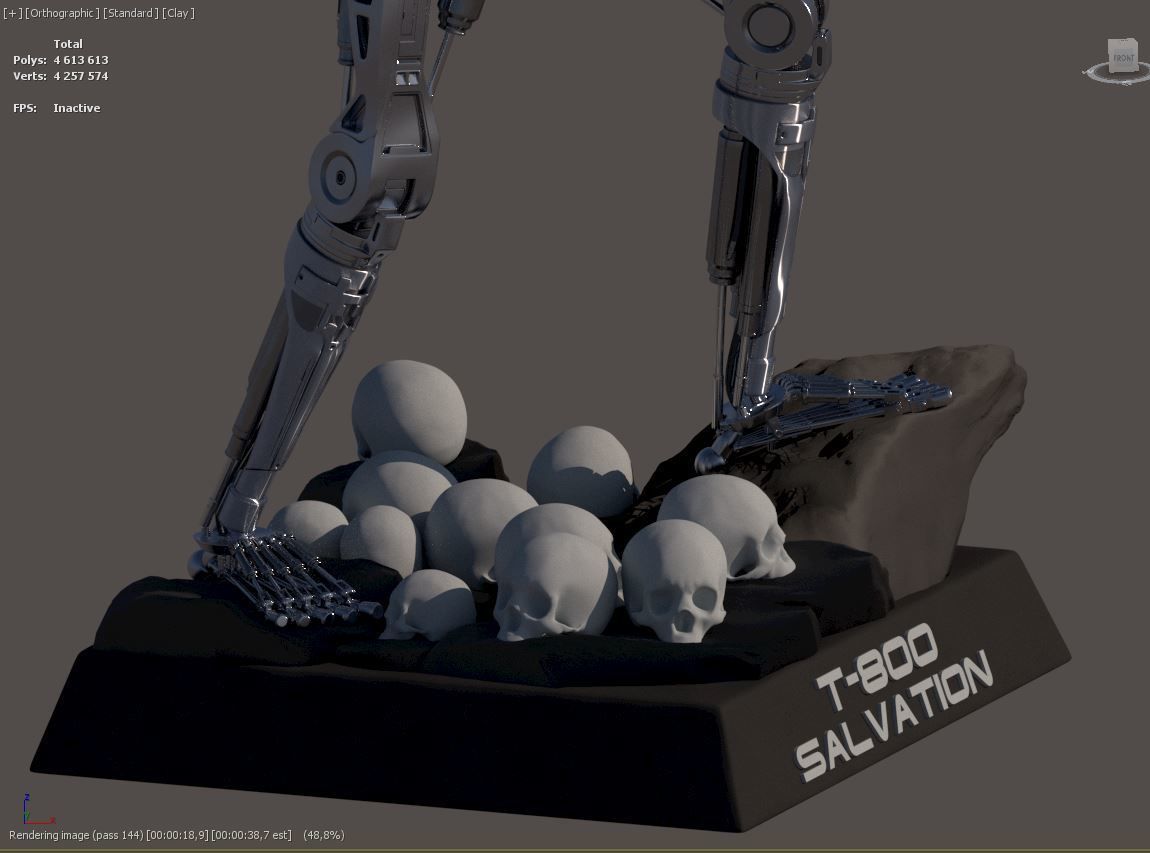 Terminator T-800 Salvation 3D print model_7